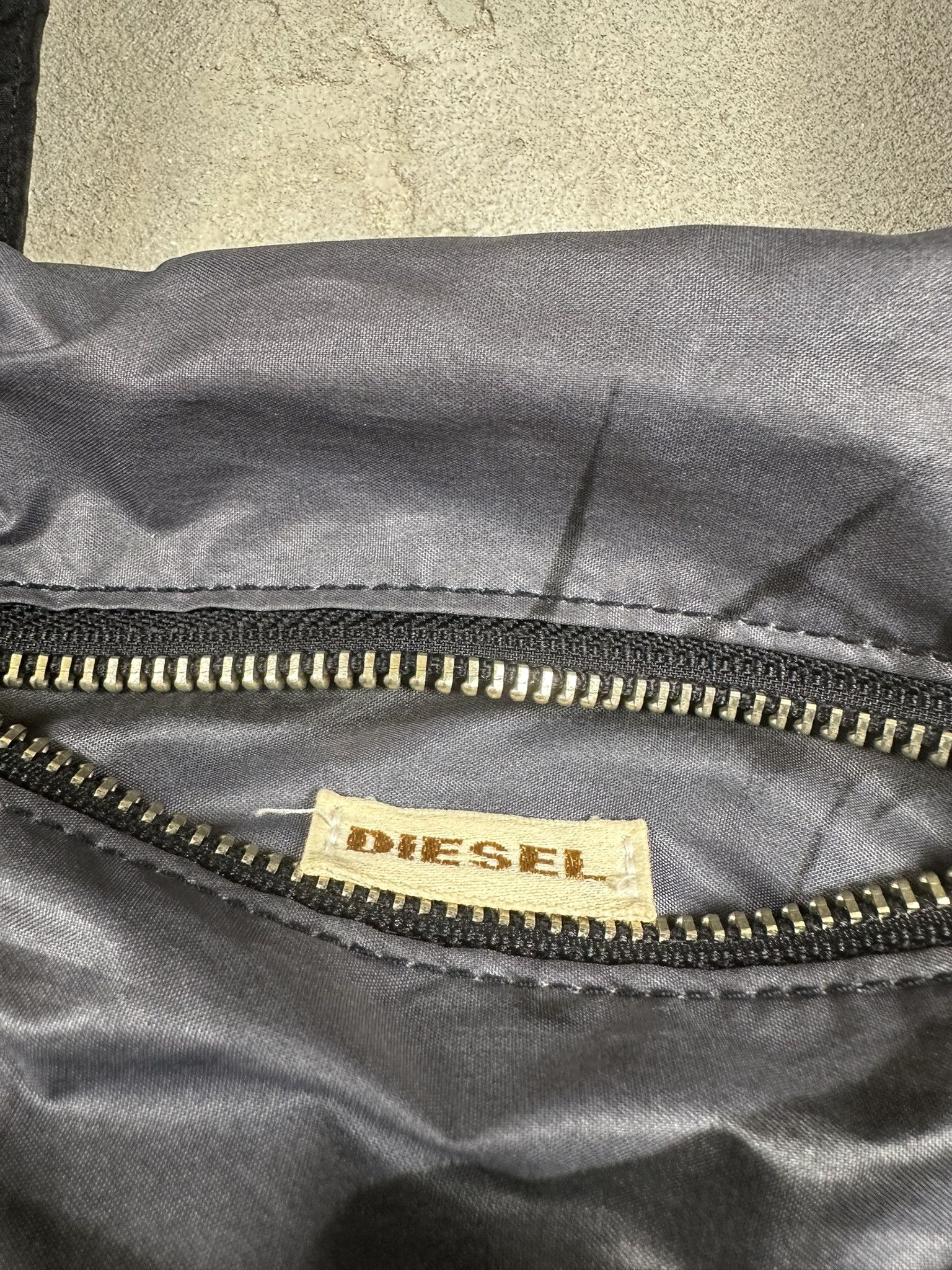 Diesel 2000s Vintage Diesel Reversible Shoulder Tote Studded Bag Size ONE SIZE - 7 Thumbnail