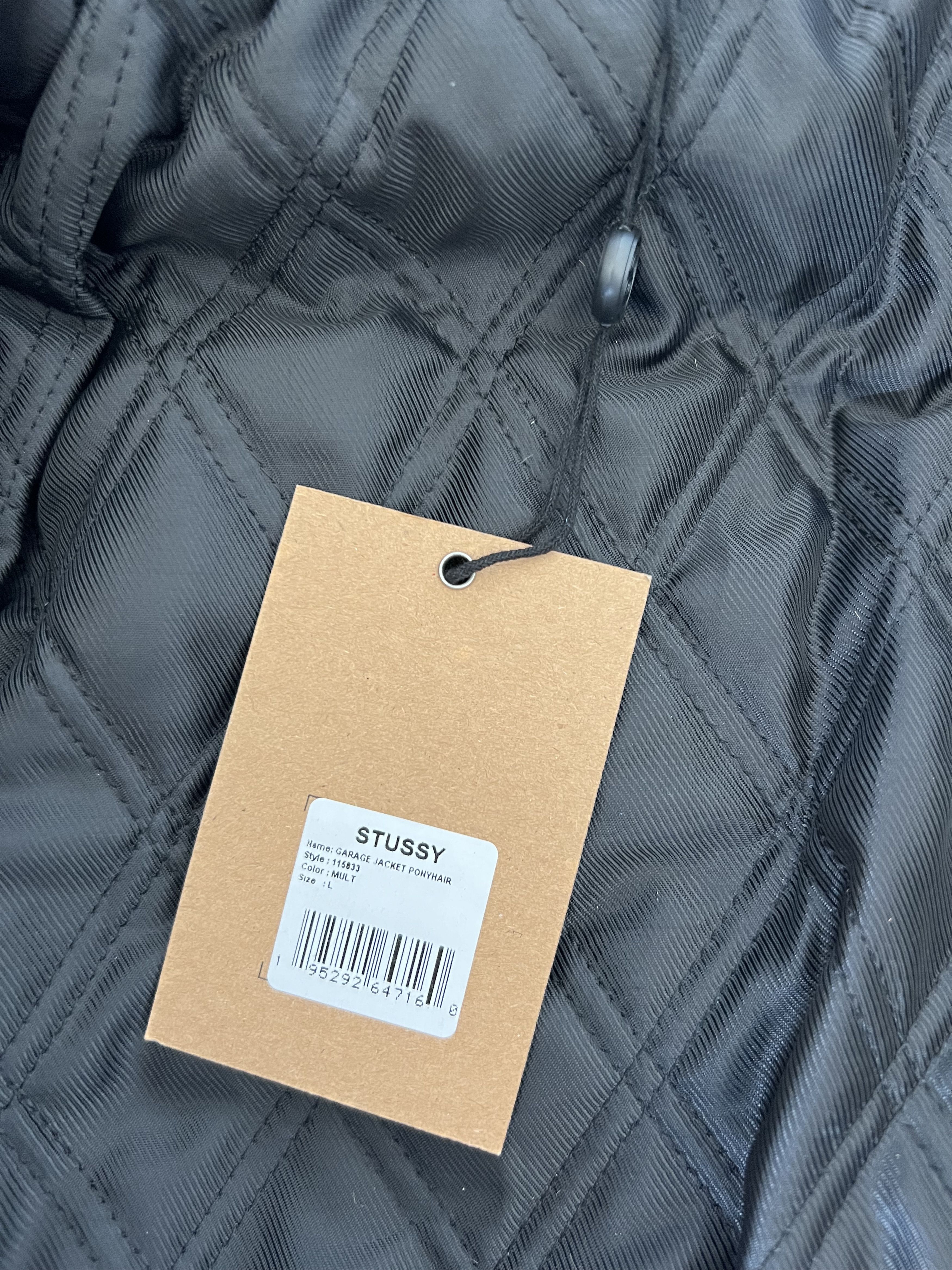 Stussy Stussy Garage Jacket in Blue Ponyhair Size US L / EU 52-54 / 3 - 9 Thumbnail