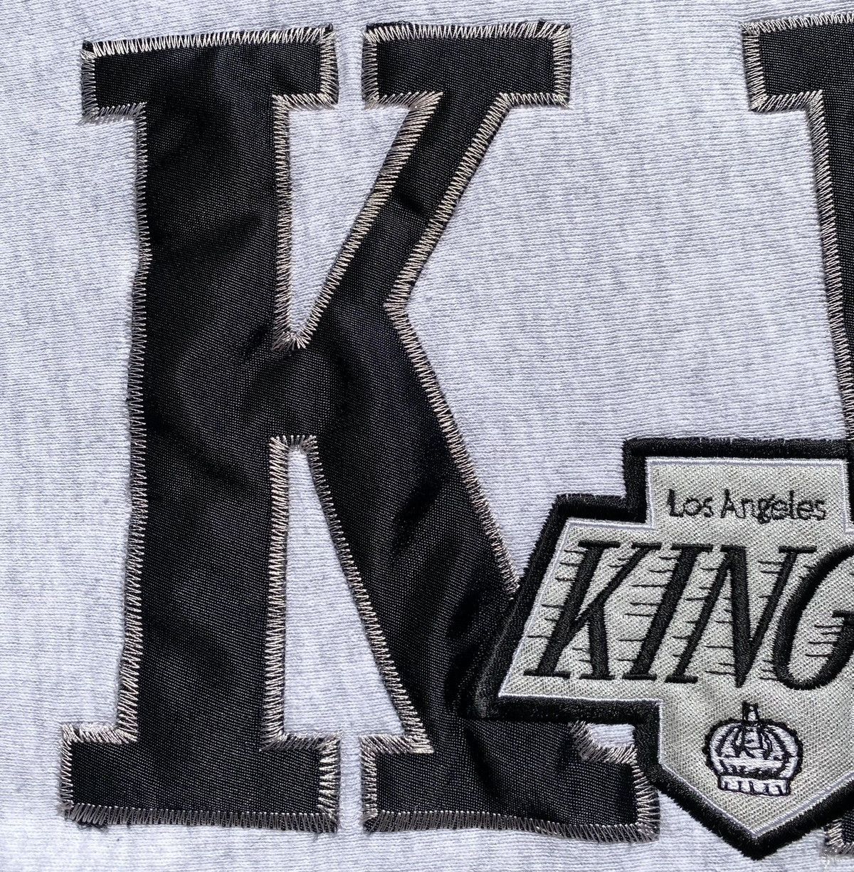 Vintage VTG 90’s NHL Los Angles LA Kings Stitched Sweatshirt Mens XL Size US XL / EU 56 / 4 - 6 Thumbnail