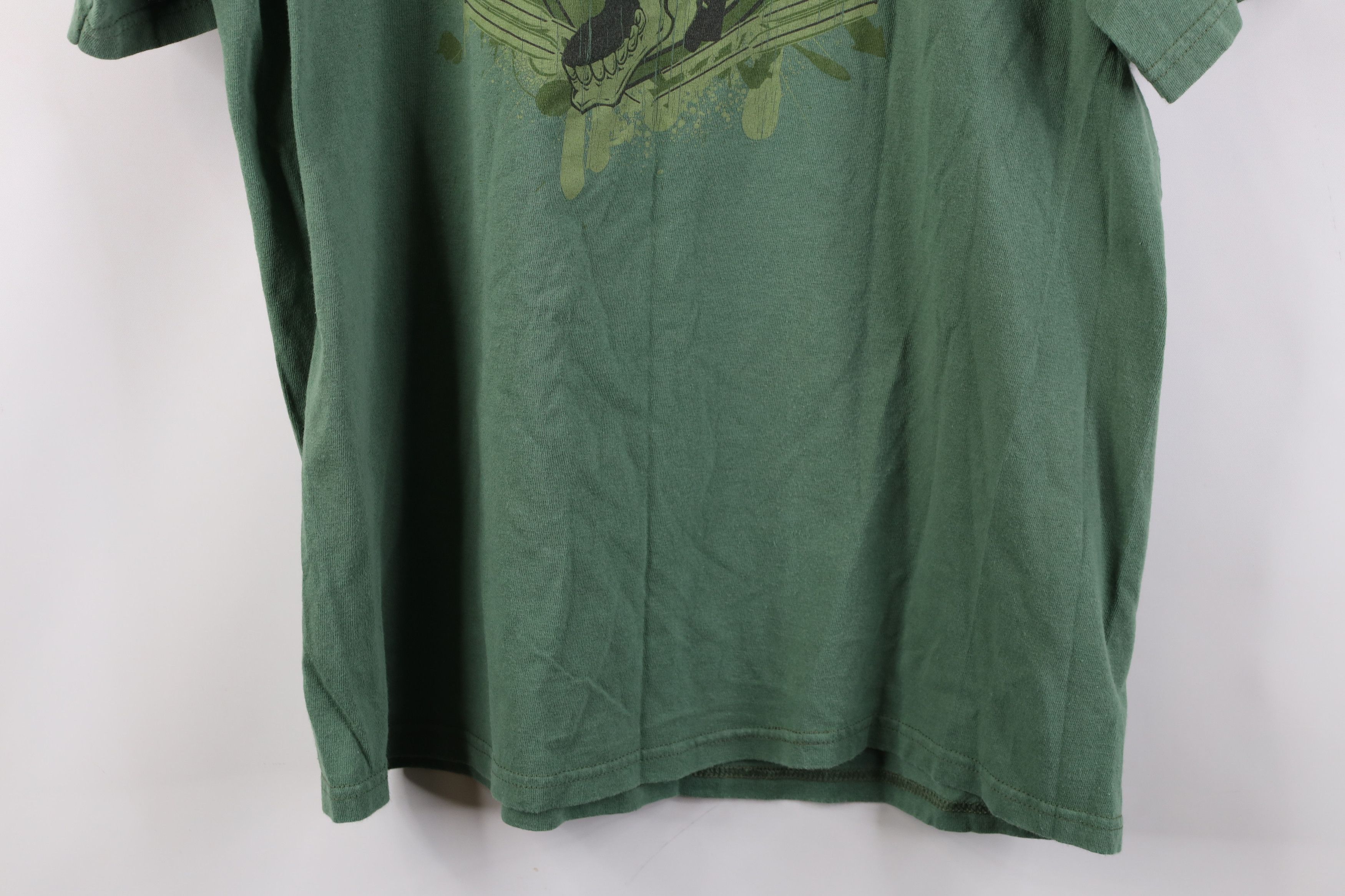 Vintage Vintage Victory Motorcycle Spell Out Skull Military T-Shirt Size US L / EU 52-54 / 3 - 14 Thumbnail