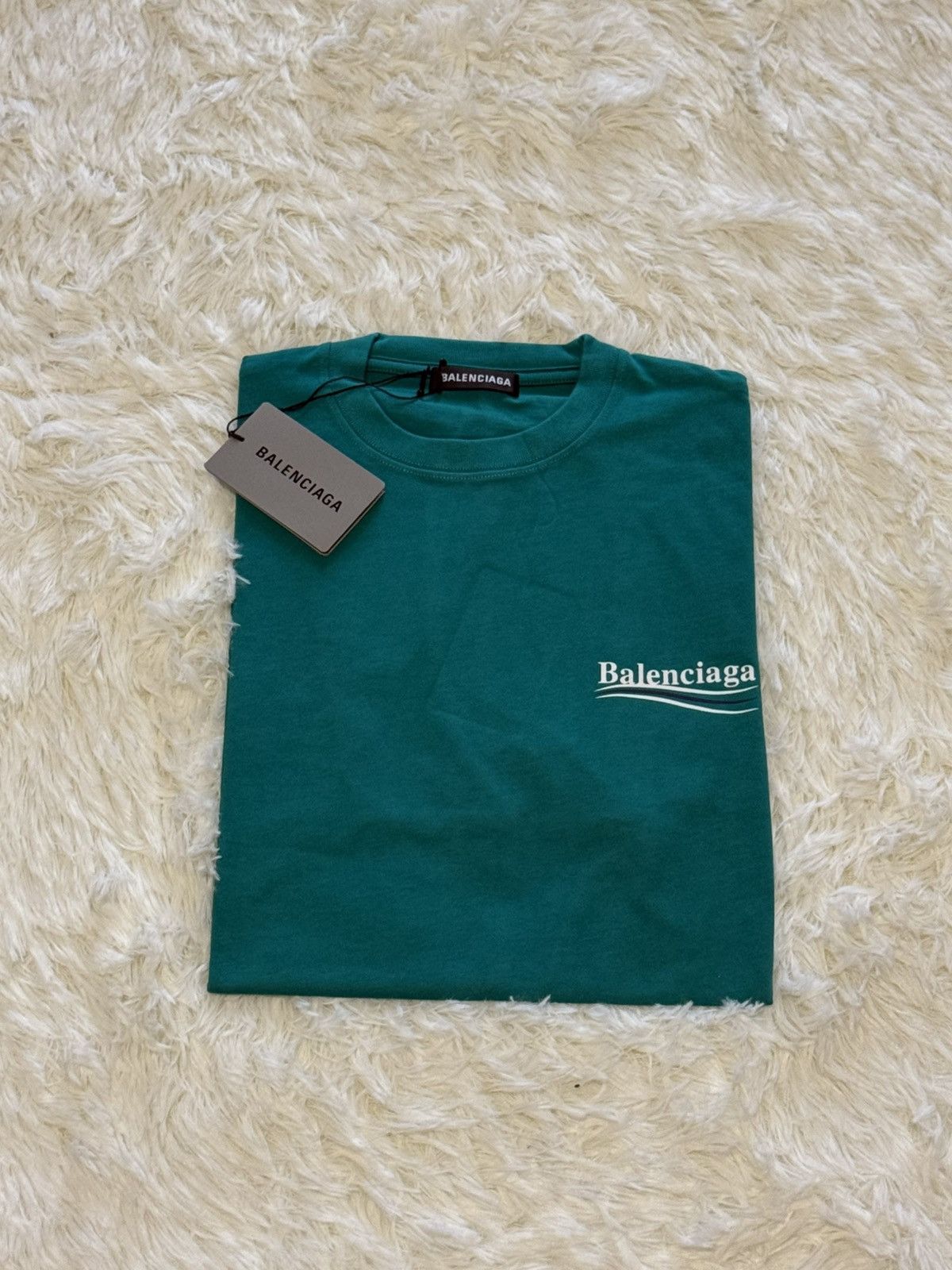 Balenciaga Balenciaga deep green t shirt Size US XS / EU 42 / 0 - 1 Thumbnail
