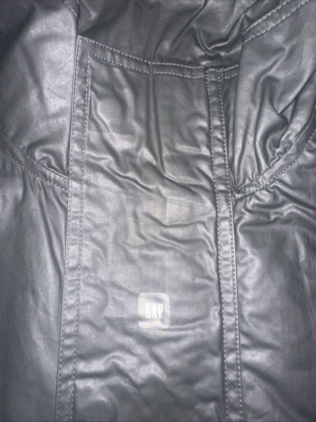 Balenciaga × Gap × Yeezy Yeezy Gap Balenciaga Nylon Parka Black Magnet Buttons - S Size US S / EU 44-46 / 1 - 2 Thumbnail