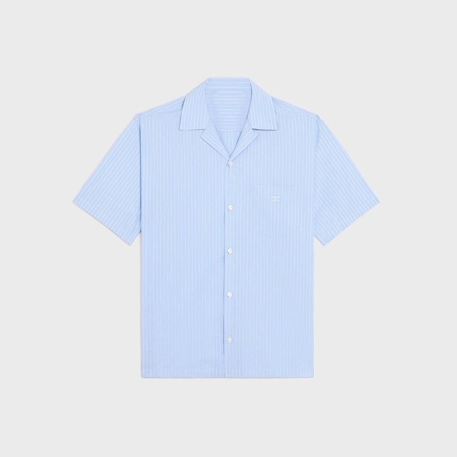 Designer Blue Classic Hawaiian Shirt Size US S / EU 44-46 / 1 - 1 Thumbnail