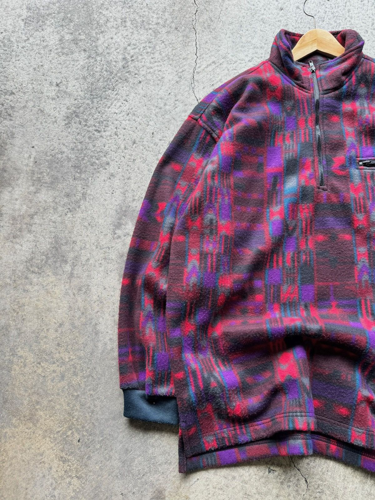Patagonia × Vintage Sick Crazy Rare Grail Vintage Streetwear Fleece Size US L / EU 52-54 / 3 - 3 Thumbnail