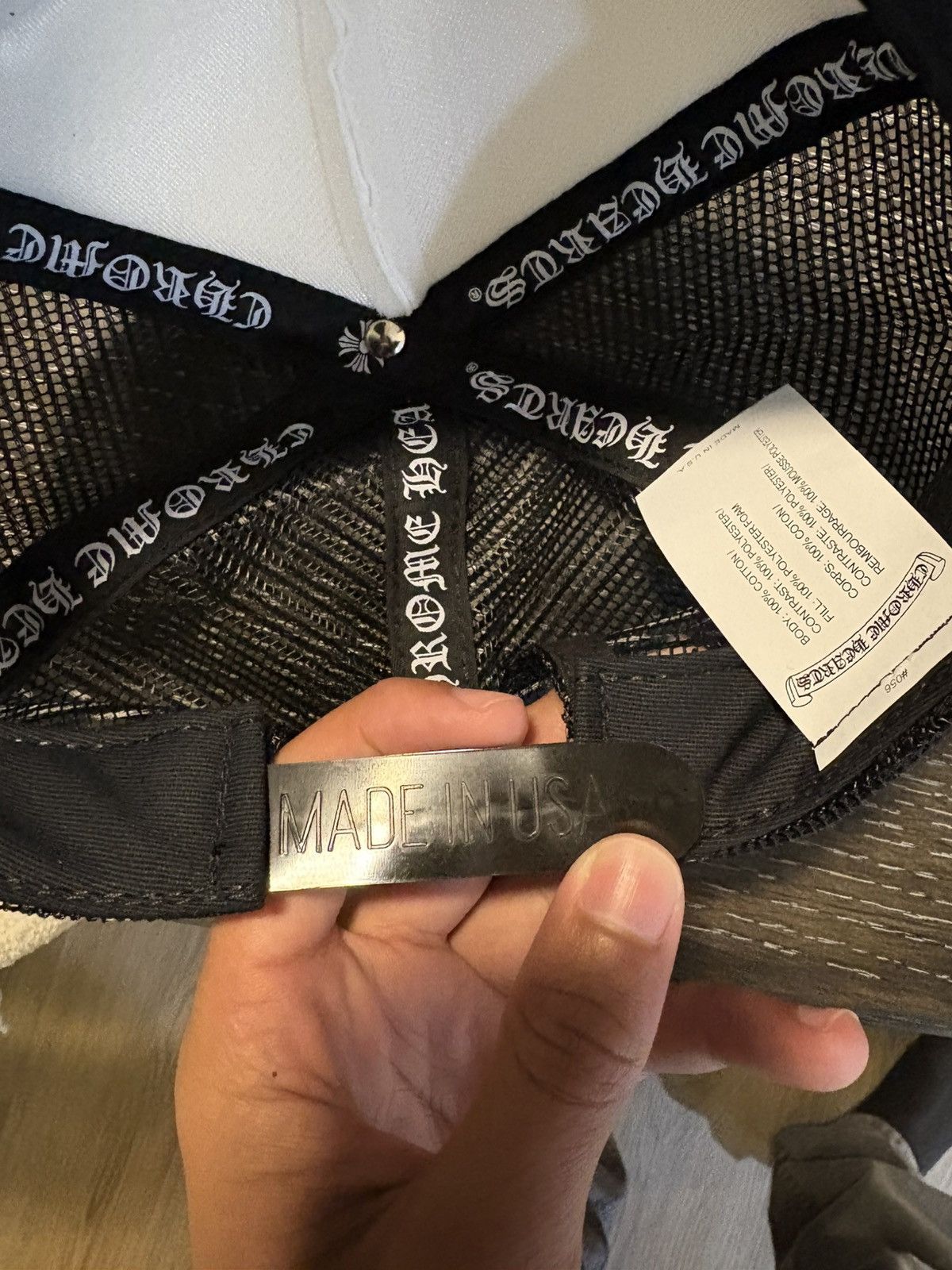 Chrome Hearts Chrome hearts Cap CH black and white los angeles Size ONE SIZE - 6 Thumbnail
