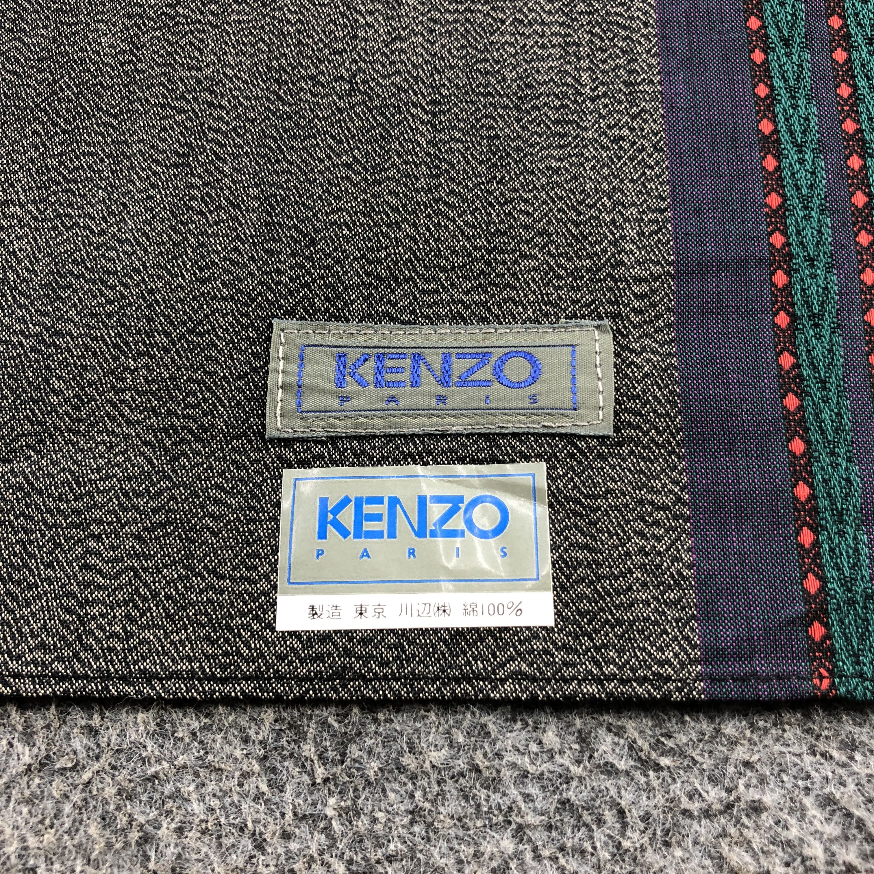 Kenzo Kenzo Floral Handkerchief Neckerchief Bandana H2373 Size ONE SIZE - 4 Thumbnail