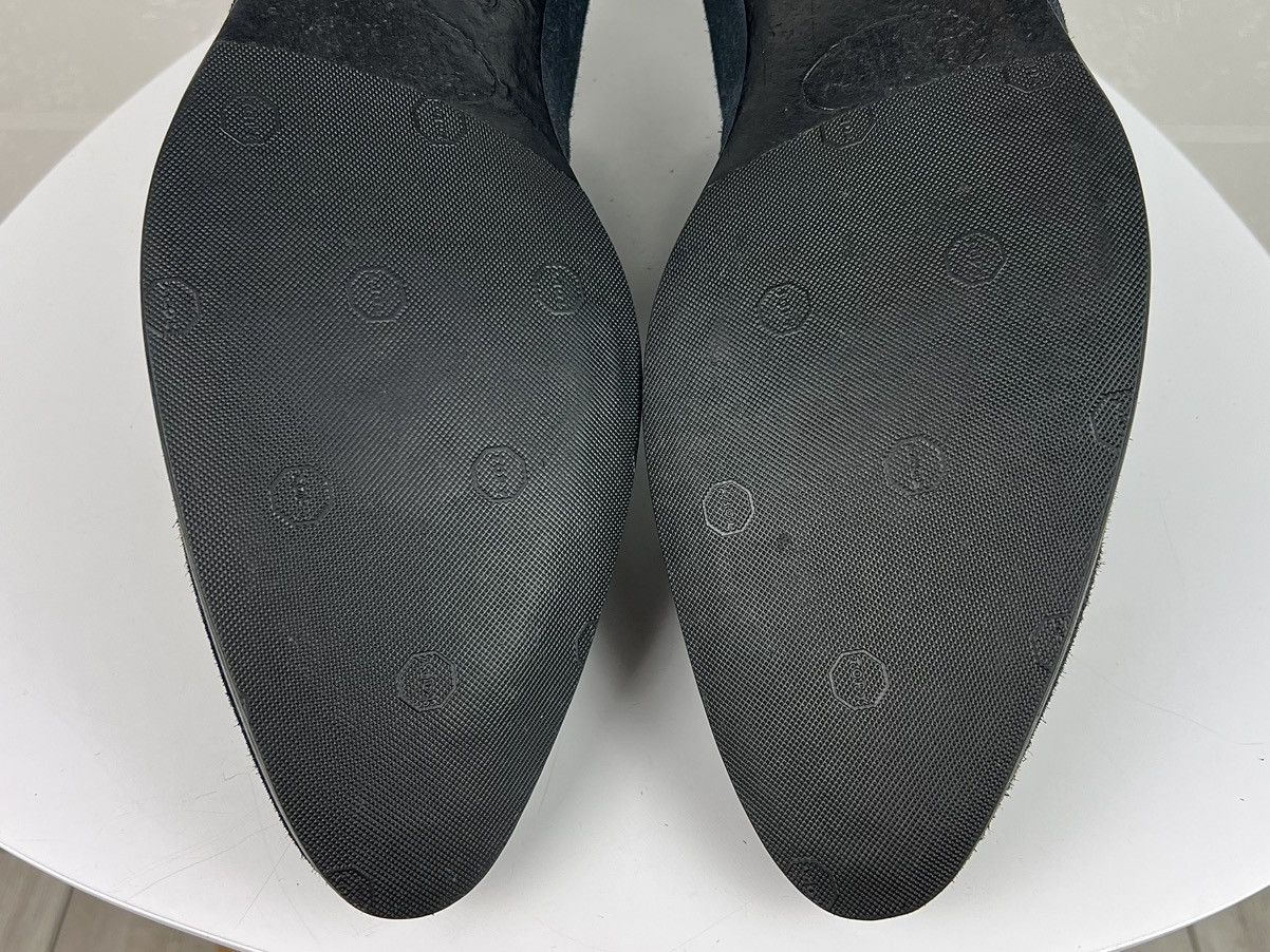 Prada PRADA MILANO Loafers Suede Leather Dress Shoes Blue Men's Size US 10.5 / EU 43-44 - 13 Thumbnail