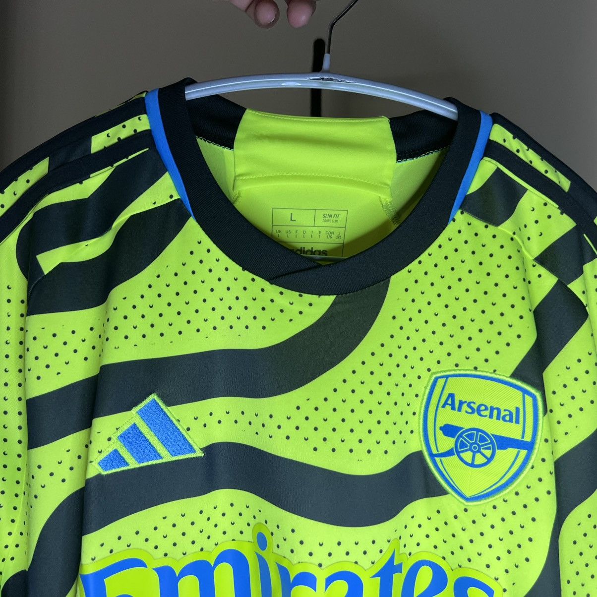 Adidas ADIDAS ARSENAL SOCCER JERSEY - SLIM FIT Size US L / EU 52-54 / 3 - 2 Thumbnail