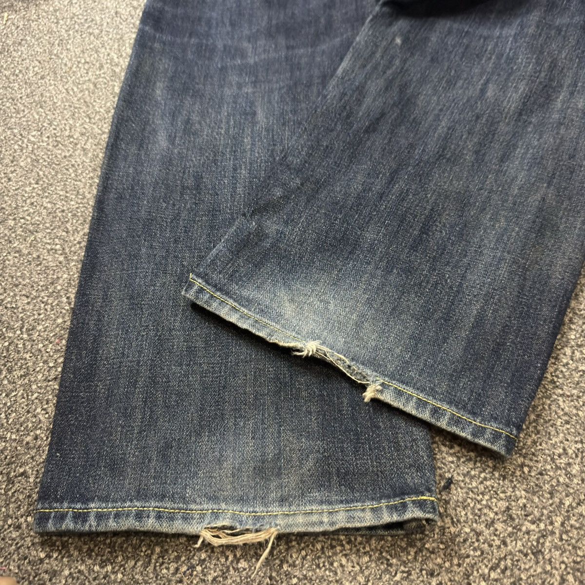 Edwin 🔥🇯🇵 Vintage 90s Edwin 503s Gunny Sack Denim Size US 32 / EU 48 - 8 Thumbnail