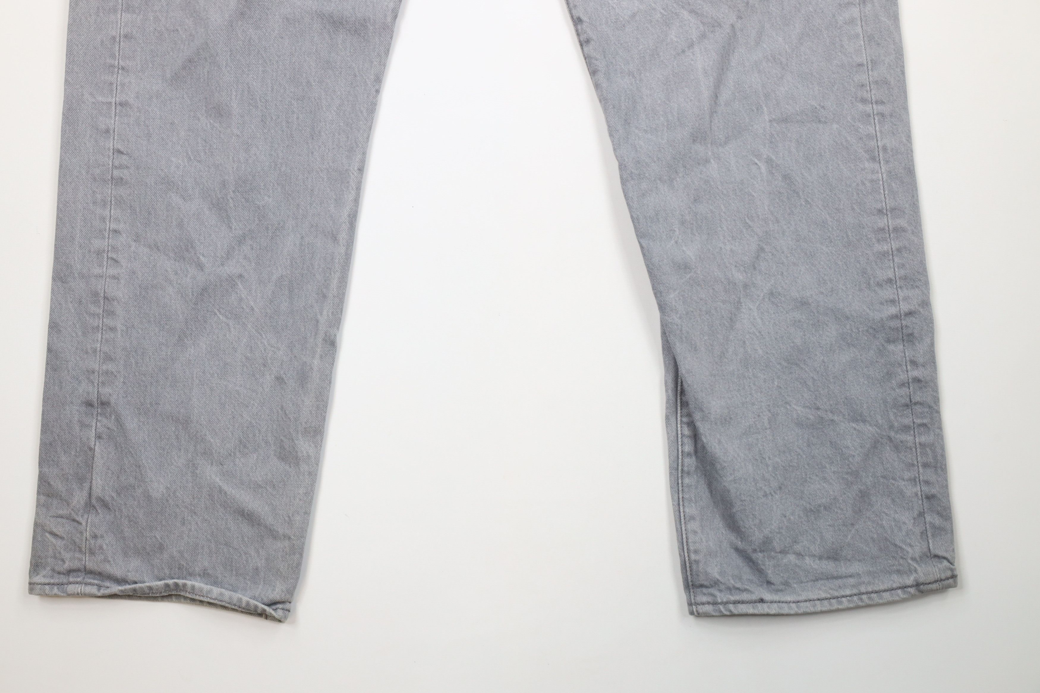 Levi's × Vintage Y2K Levis 501xx Original Fit Button Fly Denim Jeans Gray Size US 40 / EU 56 - 4 Thumbnail