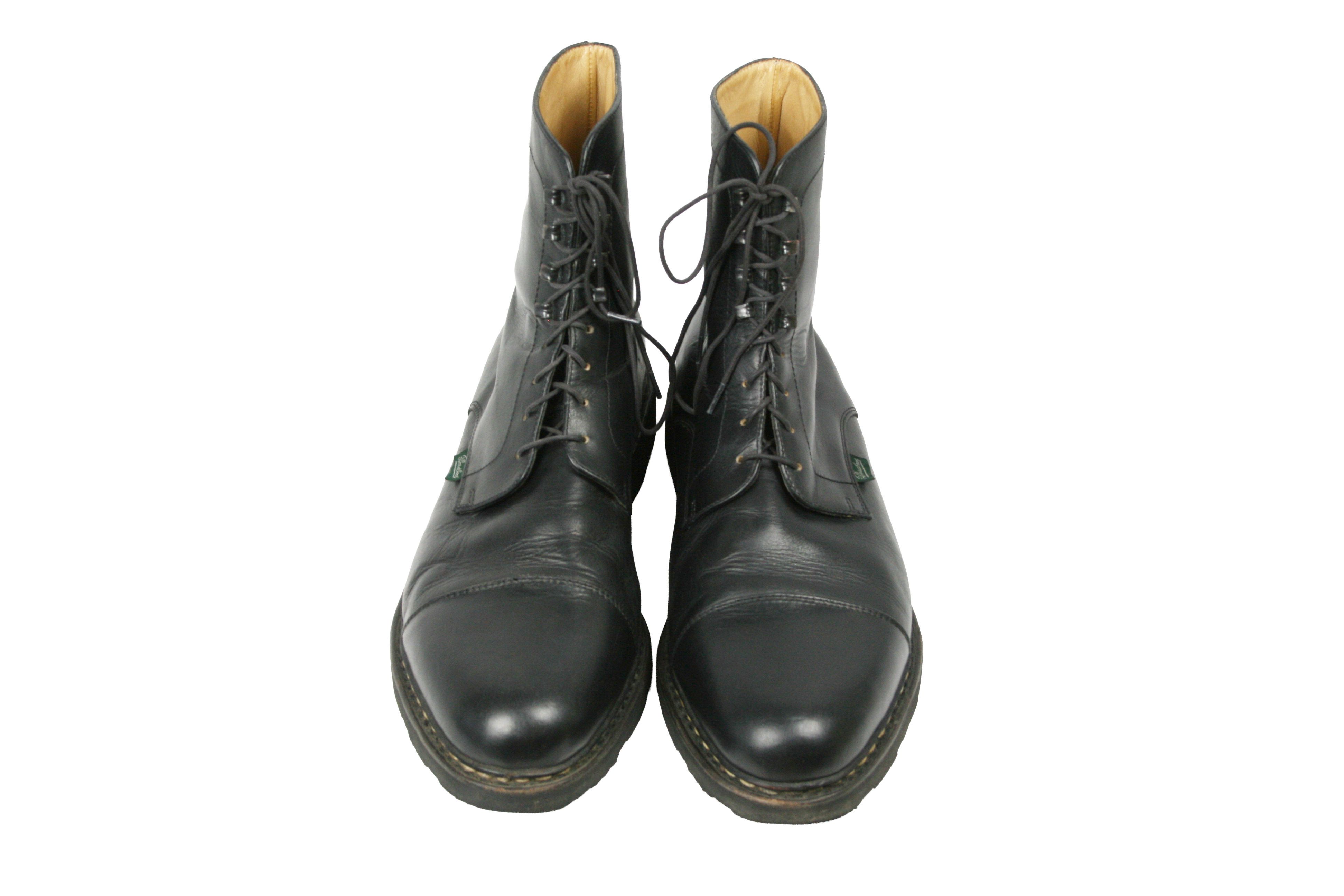 Paraboot Clamart Griff 2 Combat Derby Boots Made in France Size US 11.5 / EU 44-45 - 7 Thumbnail