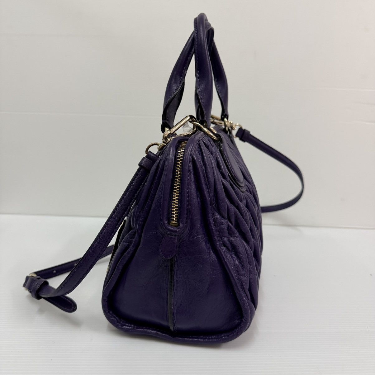 Coach Coach Leather Shoulder Bag Size ONE SIZE - 4 Thumbnail