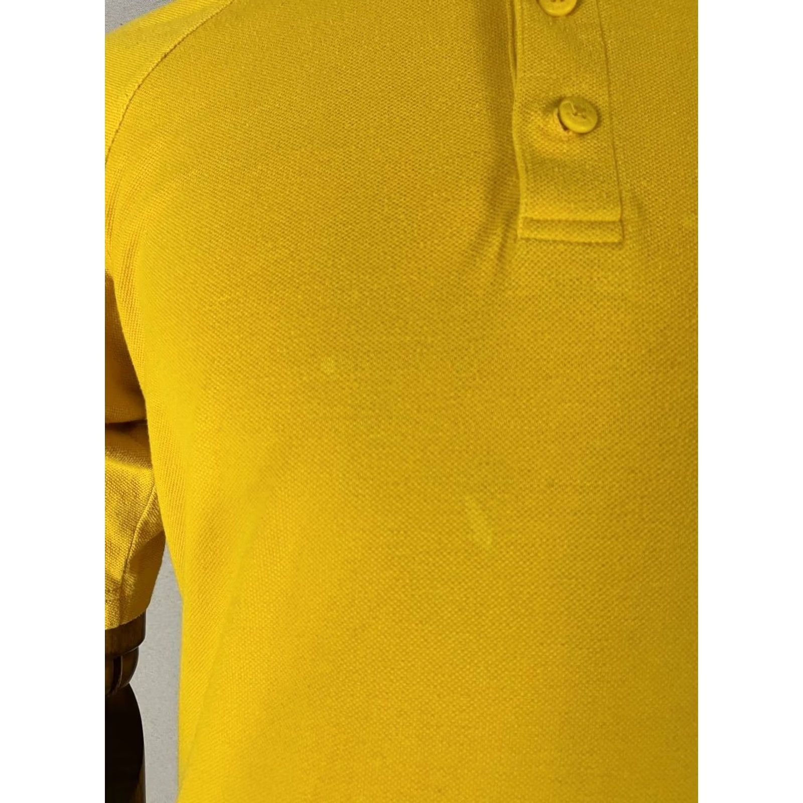 Adidas Adidas Polo Shirt Mens Size M Yellow Golf Short Sleeve Cotton Collared Button Size US M / EU 48-50 / 2 - 6 Thumbnail