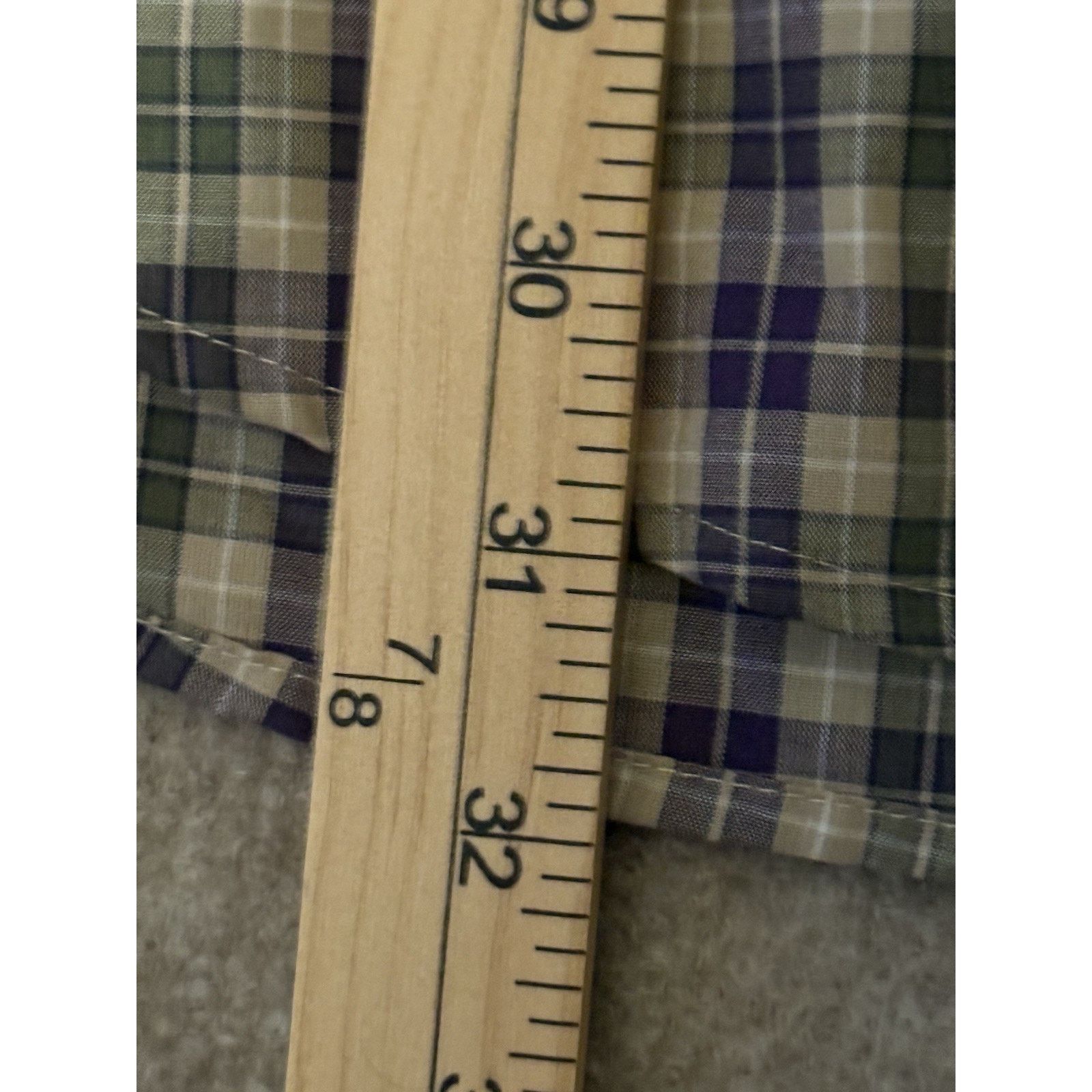 Saddlebred SaddleBred Bottom Down Plaid Short Men’s Size US XXL / EU 58 / 5 - 7 Thumbnail