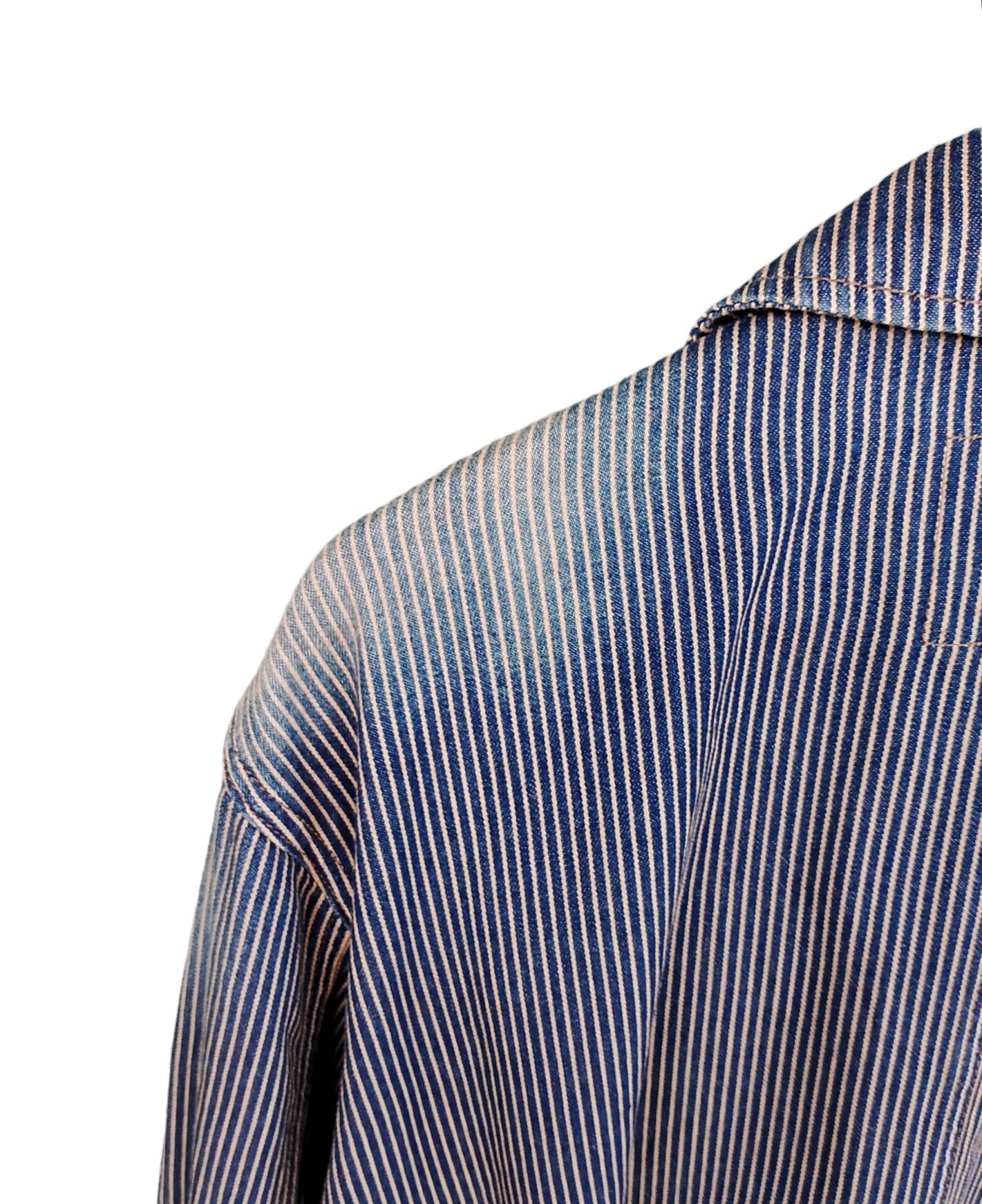 PPFM Vintage PPFM Hickory Stripes Worker Jacket Size US M / EU 48-50 / 2 - 14 Thumbnail