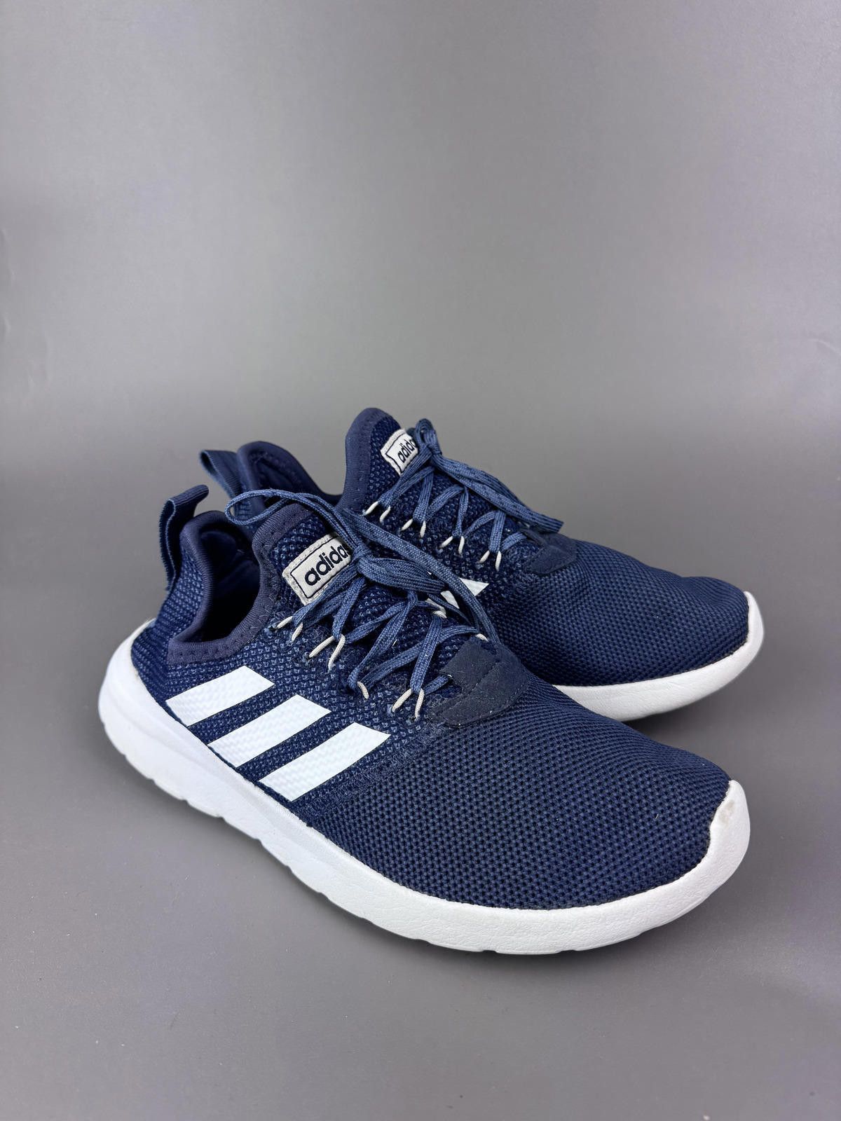 Adidas Adidas Navy Blue Lightweight Mesh Athletic Sneakers Size US 8.5 / EU 41-42 - 4 Thumbnail
