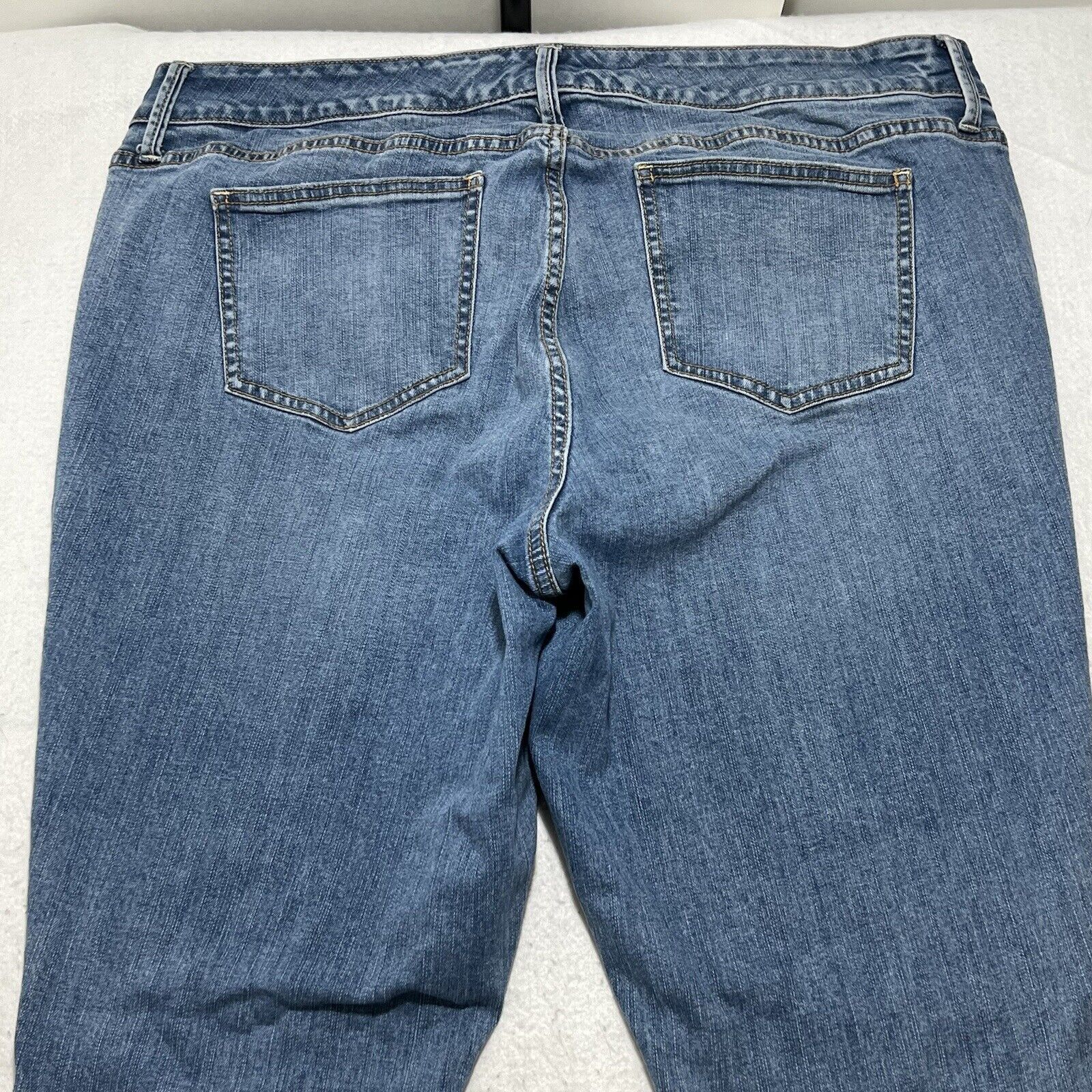 Other Torrid 18 Skinny Denim Stretch Jeans Light Blue Mid Rise Size 40" / US 18 - 7 Thumbnail