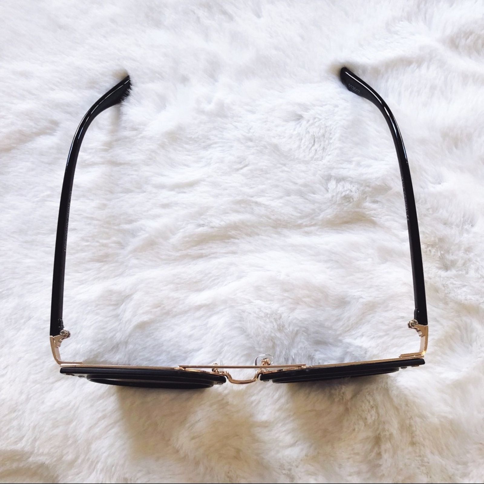 Other Taylor Blue & Black Brow Bar Sunglasses Size ONE SIZE - 4 Thumbnail