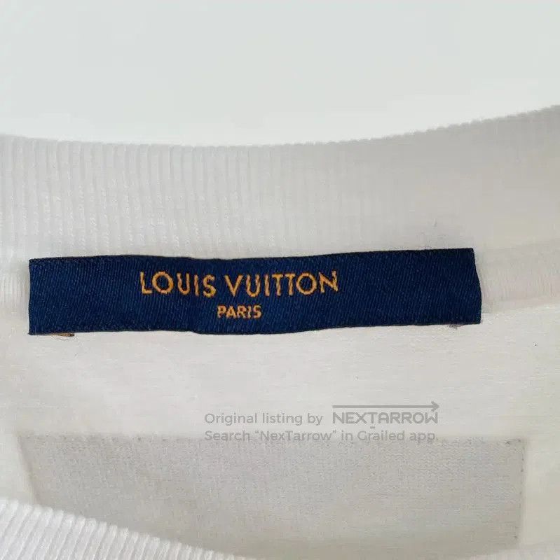 Louis Vuitton Louis Vuitton Summer White Cotton Logo T. Size S / US 4 / IT 40 - 5 Thumbnail