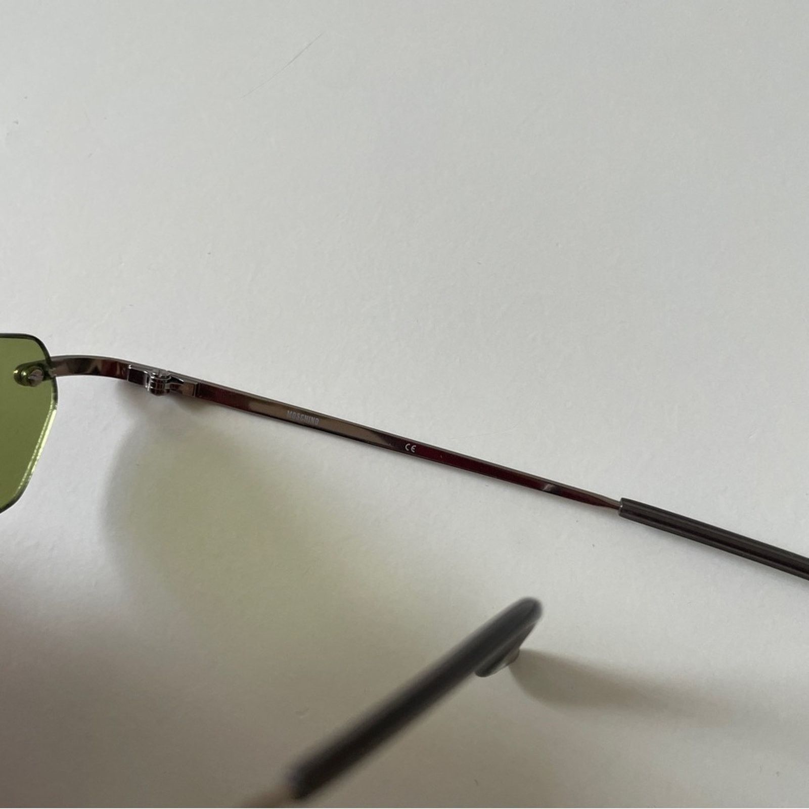 Moschino rare vintage moschino green tinted mini sunglasses Size ONE SIZE - 3 Thumbnail