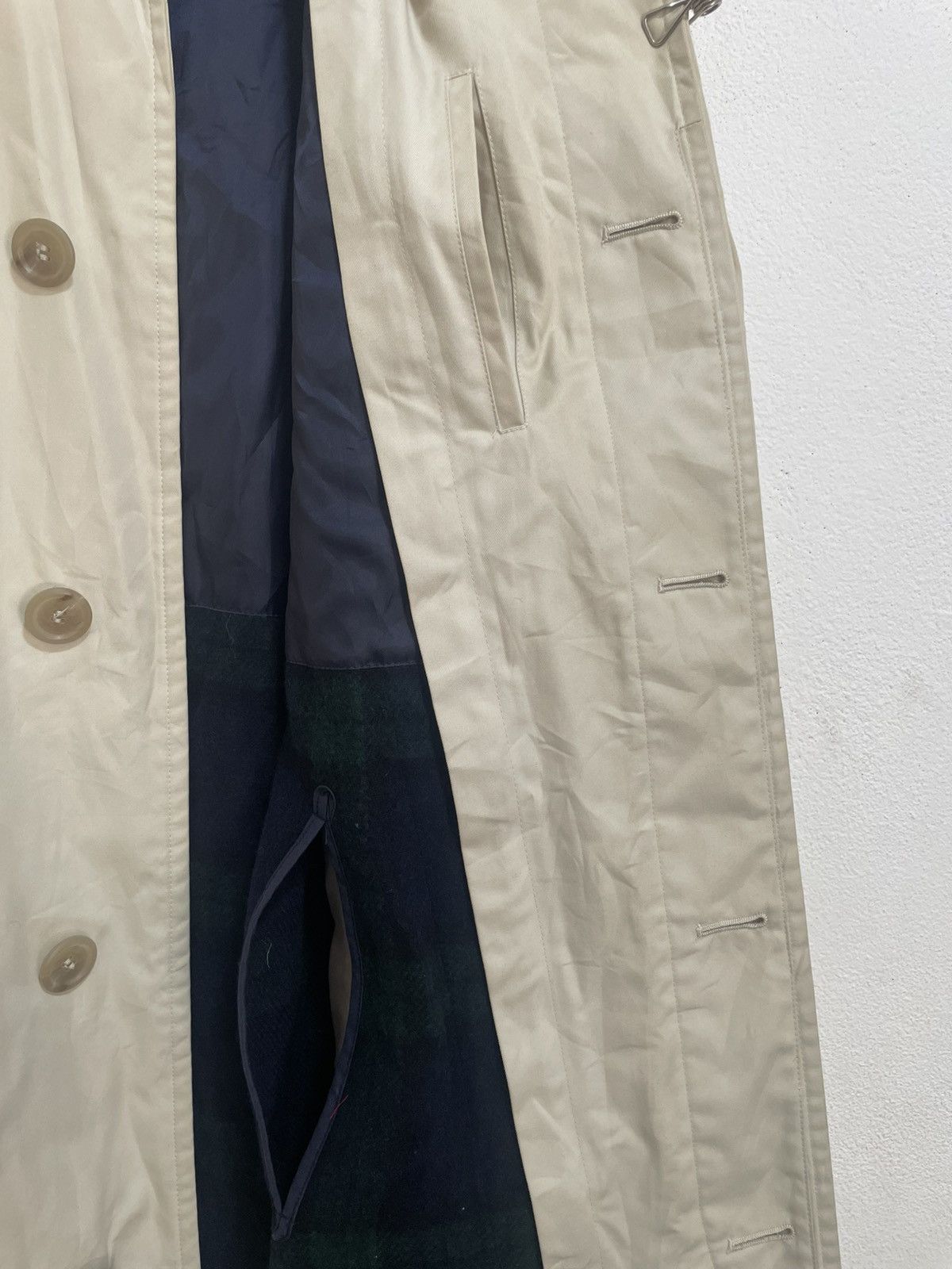 Japanese Brand Vintage van jac plaid lined overcoat Size US M / EU 48-50 / 2 - 8 Thumbnail