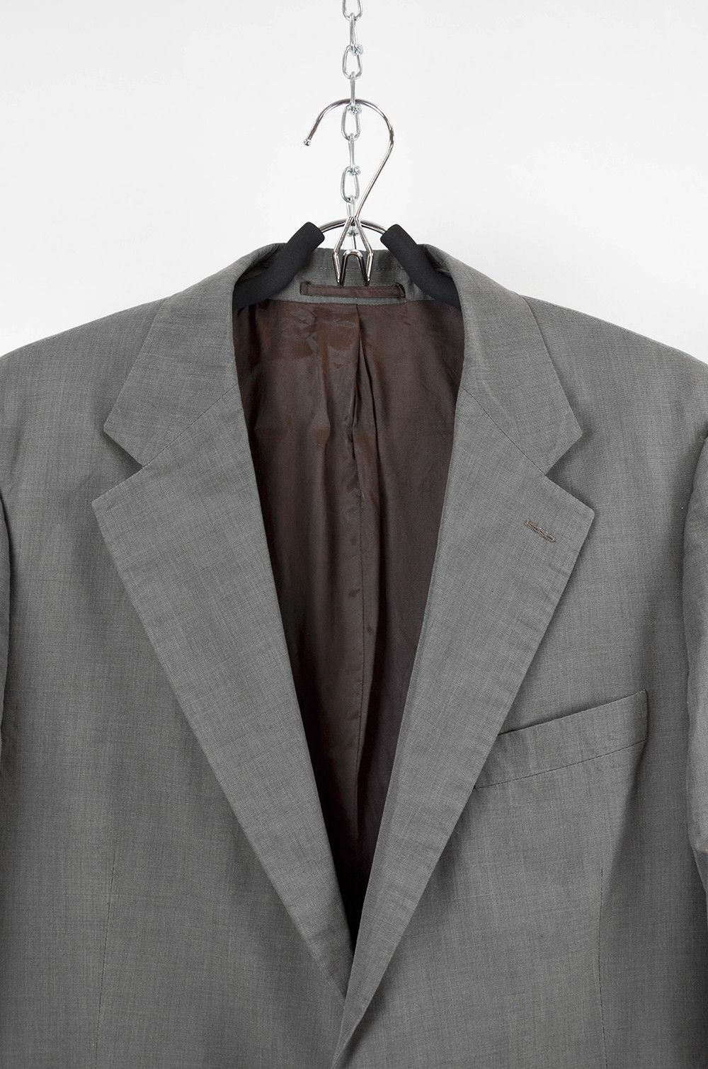 Prada Prada Men’s Classic Gray Two-Button Blazer – Size 54R Size 52R - 8 Thumbnail