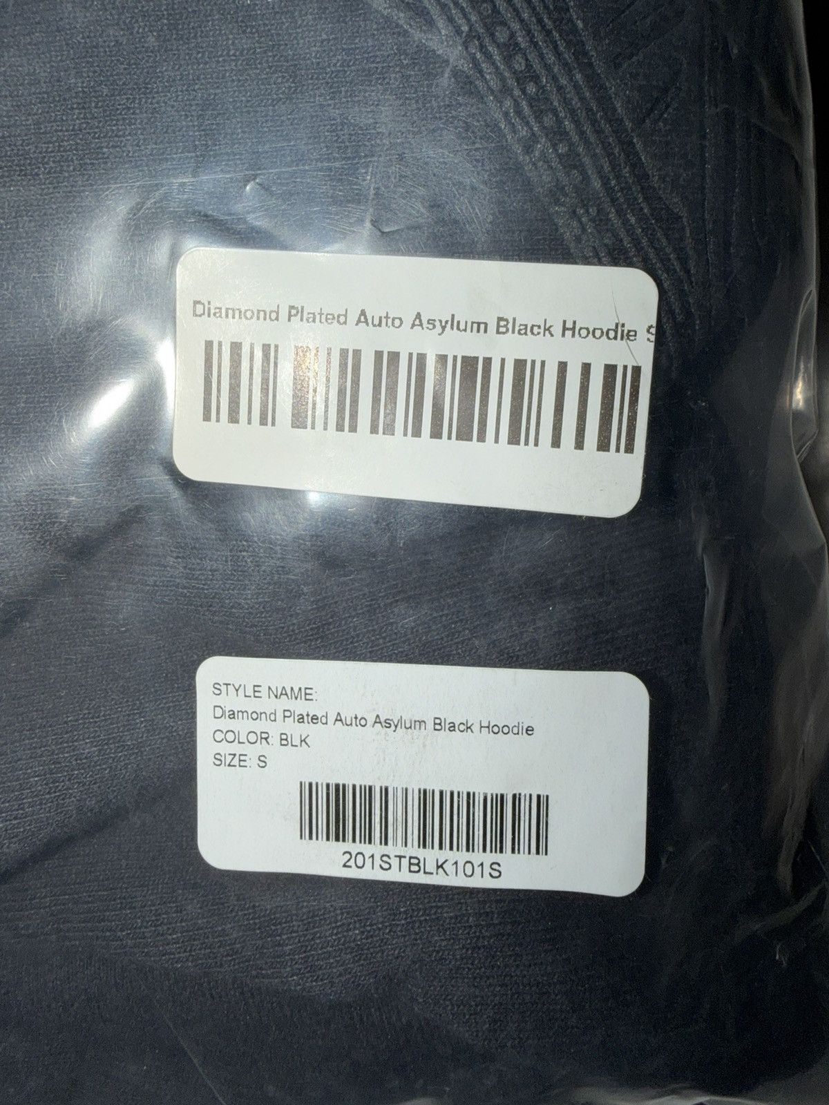 Billy Hill Billy hill - Diamond Plated Auto Asylum Black Hoodie (small) Size US S / EU 44-46 / 1 - 9 Thumbnail