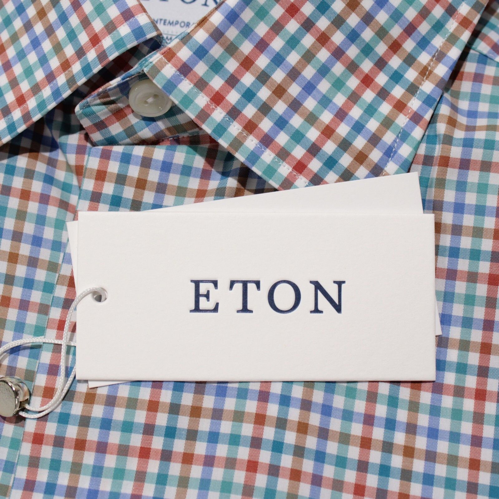 Eton Eton New with tags Shirt Size M US In Green Size US M / EU 48-50 / 2 - 2 Thumbnail