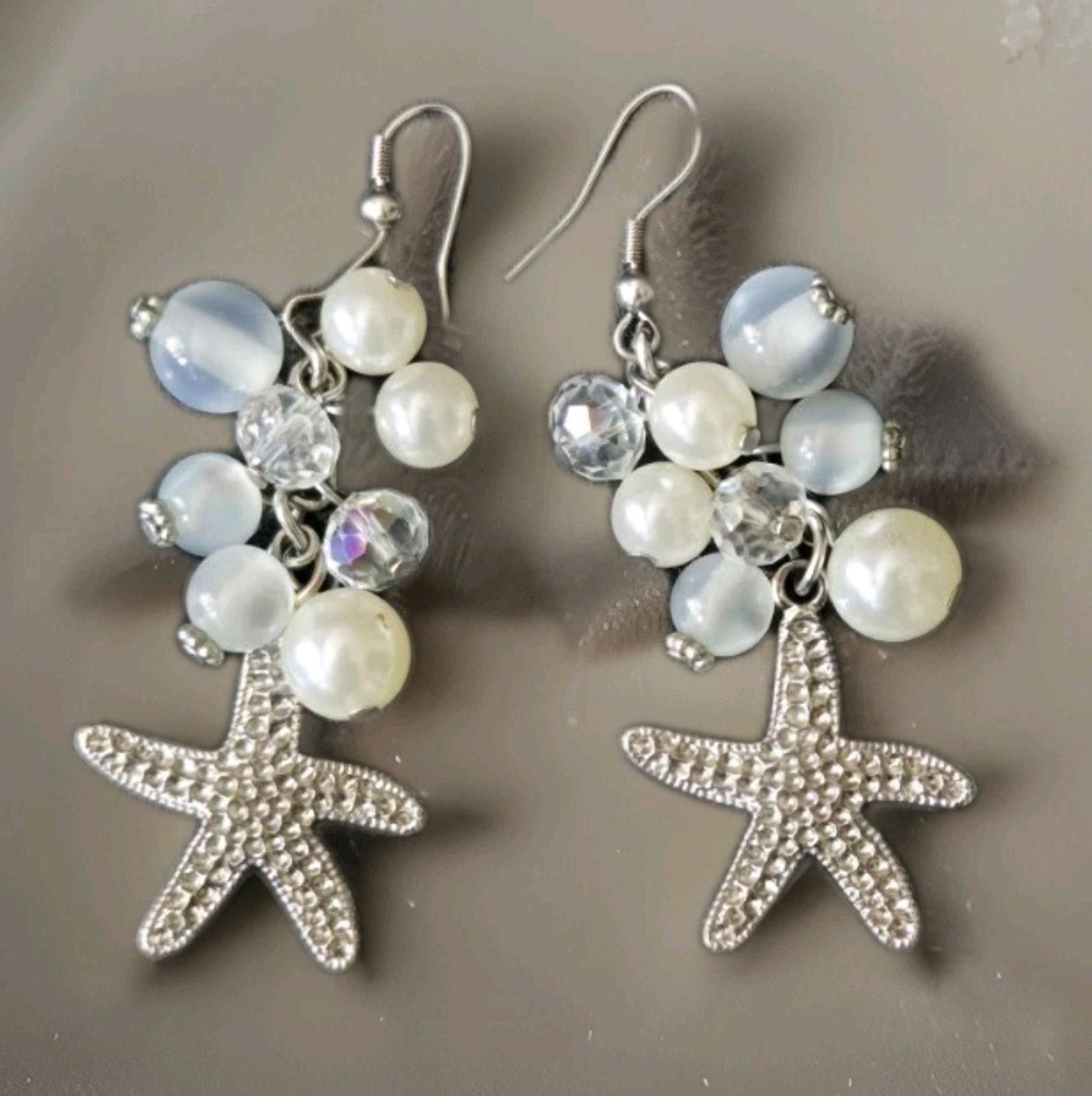 The Unbranded Brand Earrings Starfish Beach Summer Women Fashion Costume Jewelry Size ONE SIZE - 1 Thumbnail