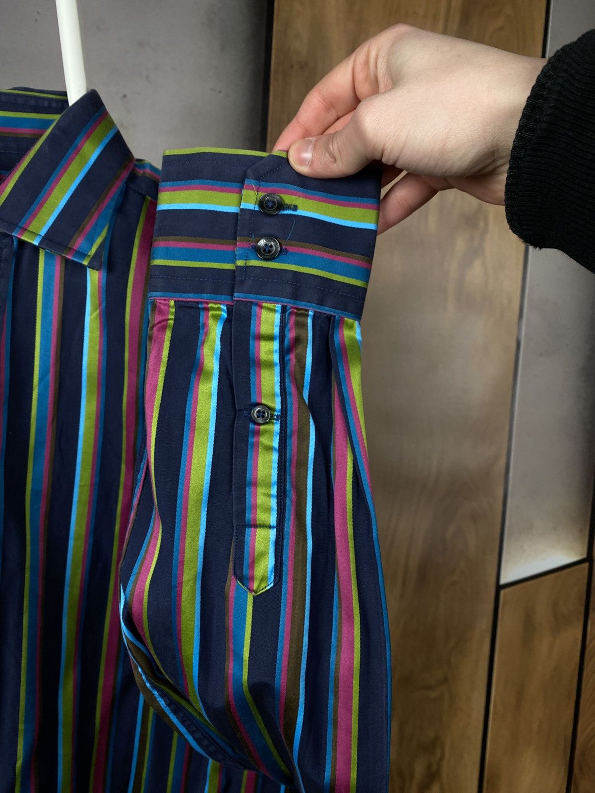 Duchamp 🎠Vintage Shirt Button Up Duchamp London Slim Fit Striped🎠 Size US M / EU 48-50 / 2 - 8 Thumbnail
