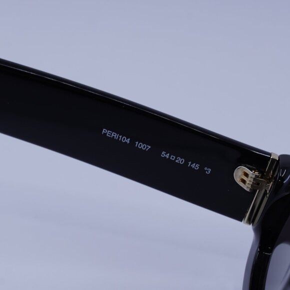 Palm Angels Palm Angels PERI104 NOAH 1007 Sunglasses Black Rectangle Size ONE SIZE - 6 Thumbnail