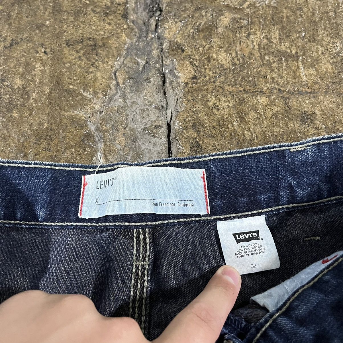 JNCO × Levi's × Vintage Crazy Vintage Y2K Levi's Baggy Carpenter Shorts Faded Grunge Size US 32 / EU 48 - 7 Thumbnail