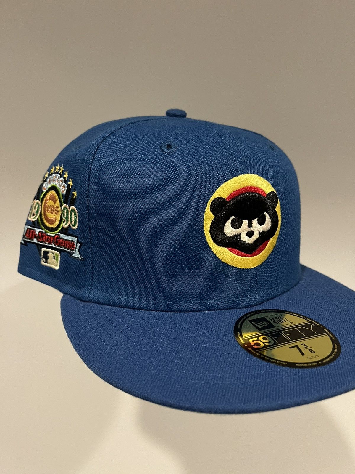 image of Mlb x Myfitteds Exclusive Chicago Cubs Seal Of The City Size 7 3/8 in Blue, Men's