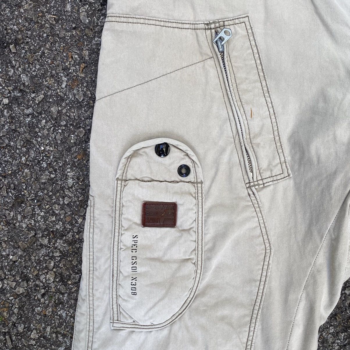 G-Star G STAR RAW DENIM JAPANESE MULTI POCKET KHAKI PANTS Size US 34 / EU 50 - 4 Thumbnail