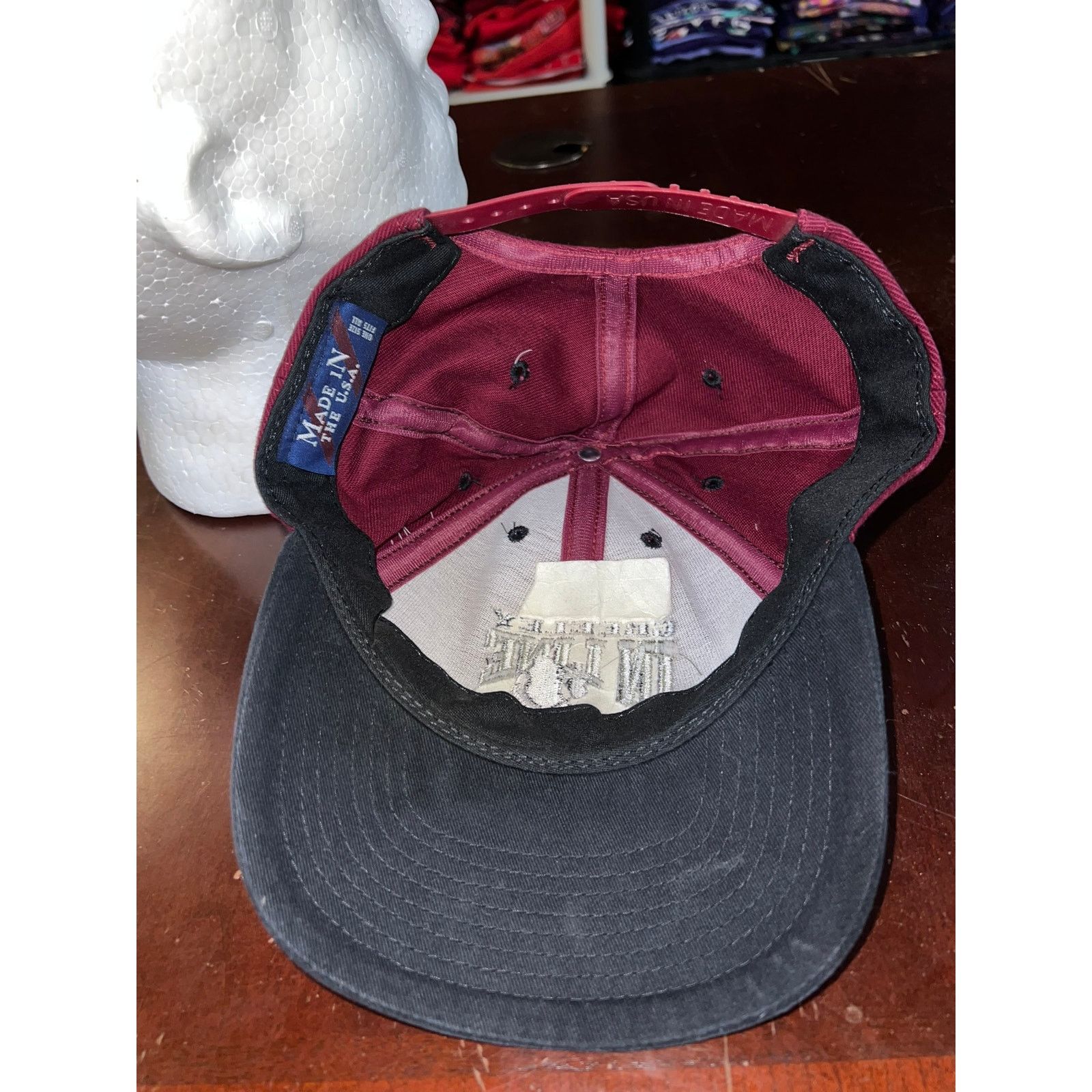 Vintage Vintage Greeley Hat In Line Hockey Cap Snapback Headwear Size ONE SIZE - 6 Thumbnail