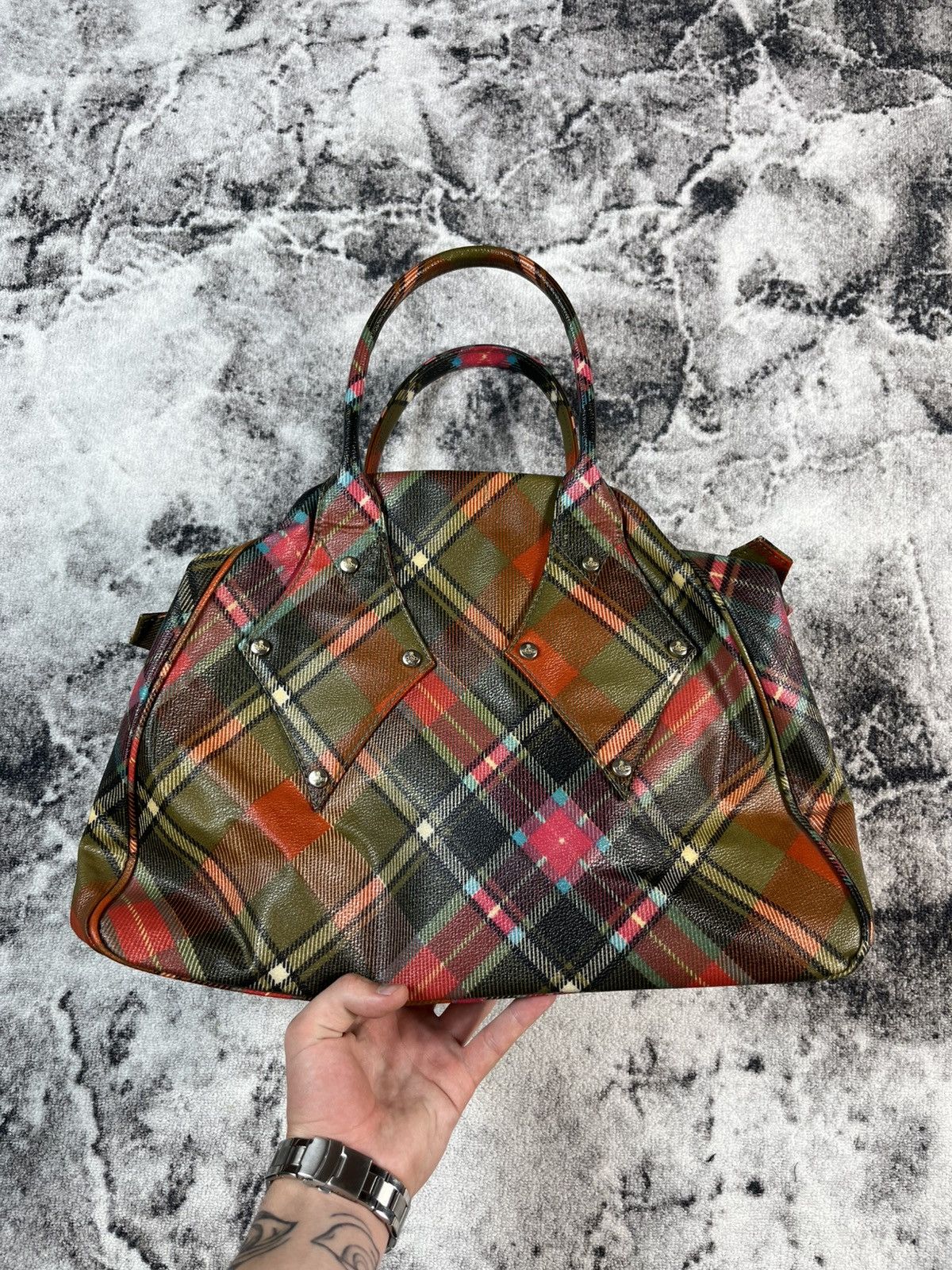 Vivienne Westwood Yasmin Tartan Bag | Grailed
