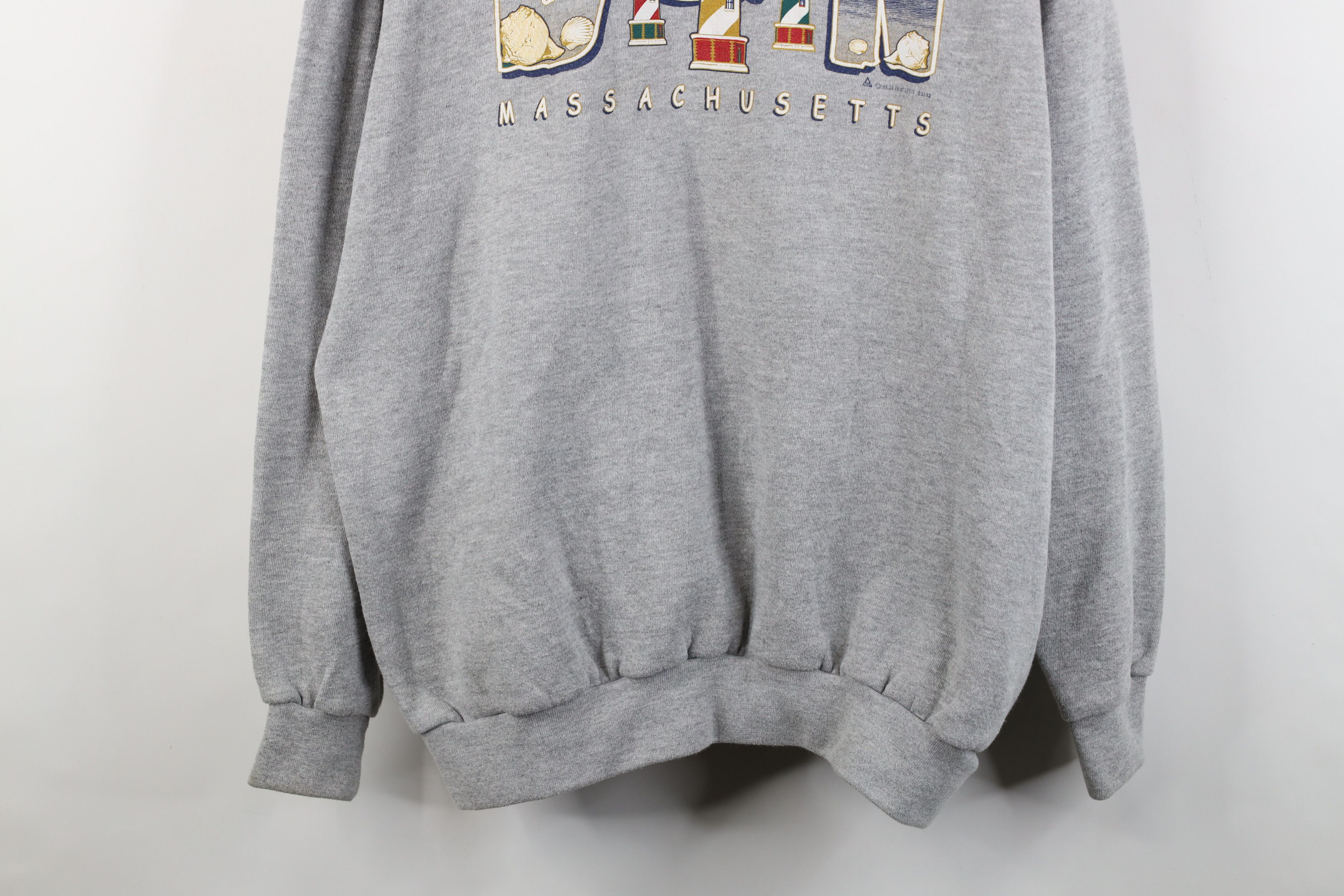 Vintage Vintage 90s Lighthouse Turtleneck Sweatshirt USA Size XL / US 12-14 / IT 48-50 - 3 Thumbnail