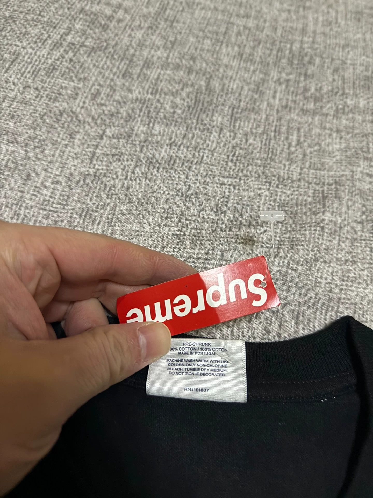 Supreme Supreme CDG Split Box Logo Tee Black XL New with Tags Size US XL / EU 56 / 4 - 4 Thumbnail