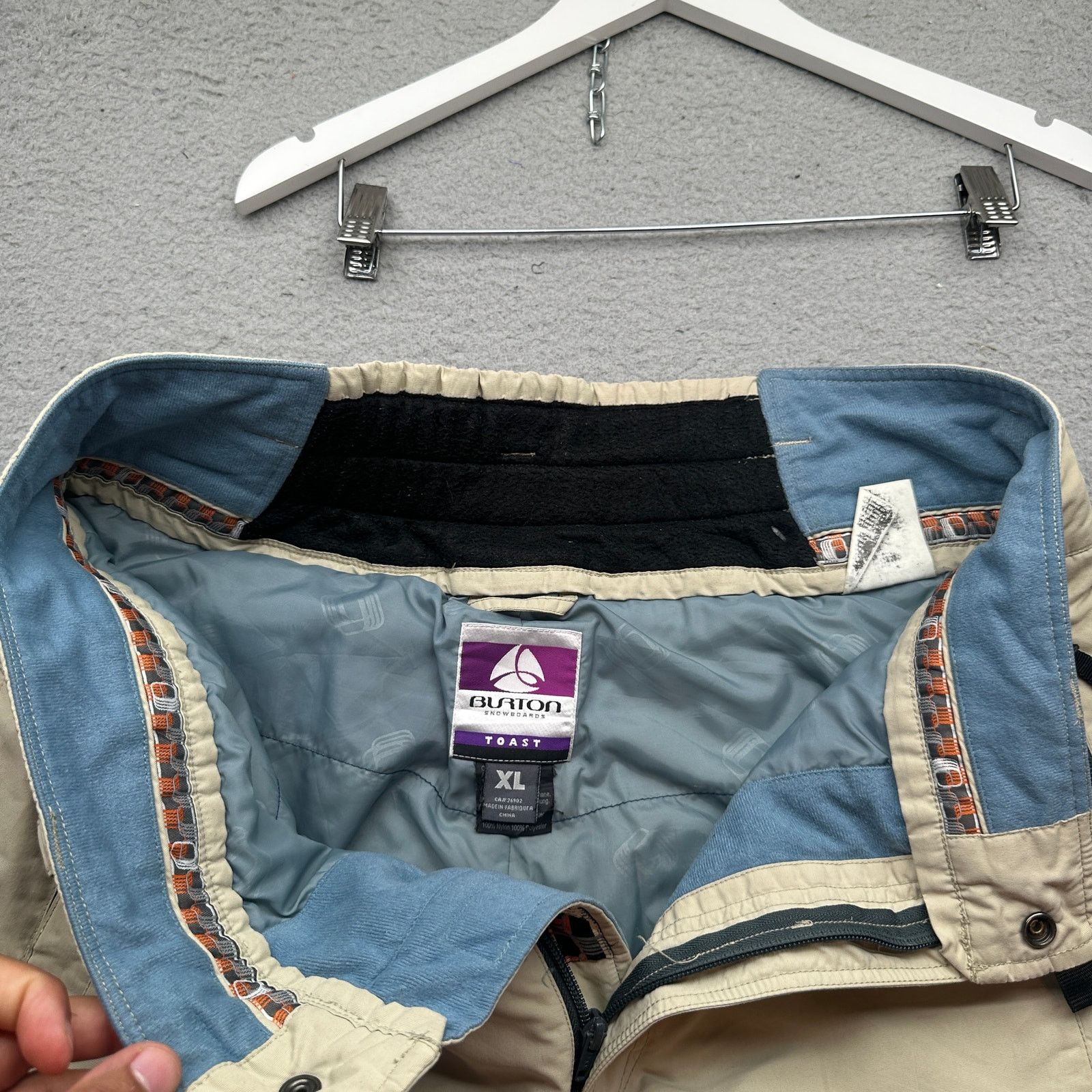 Burton Burton Toast Snowboarding Ski Snow Pants Mens XL Beige Khaki Size US 38 / EU 54 - 18 Thumbnail