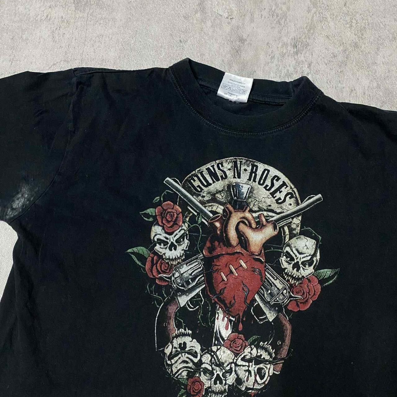 Other Black Guns N' Roses graphic tee with red accents #rocktee Size US M / EU 48-50 / 2 - 2 Thumbnail