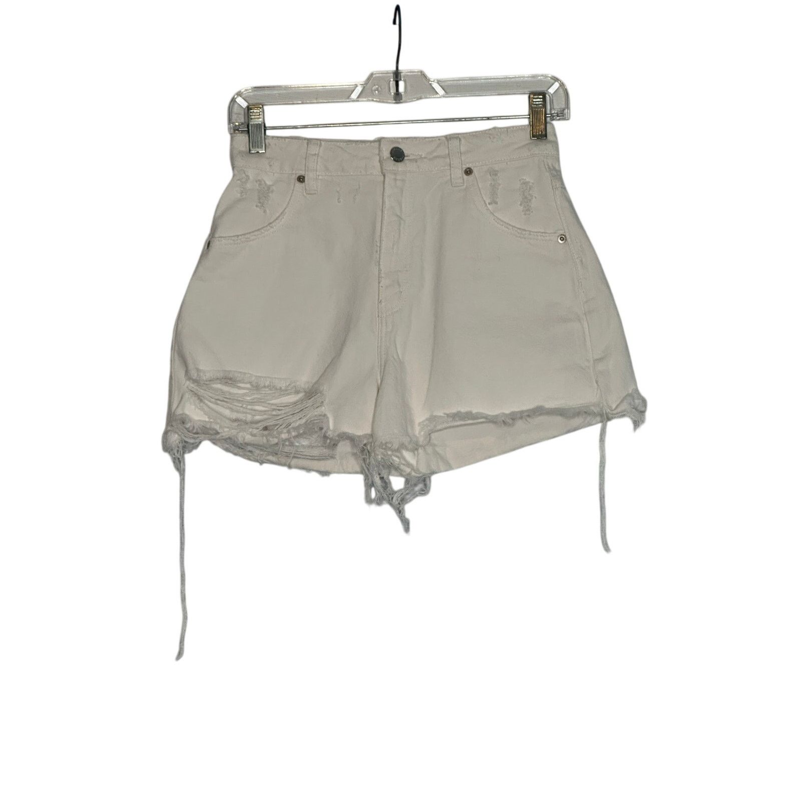 Rolla's Rolla's white duster high rise slim shorts size 25 -0 Size 26" / US 2 / IT 38 - 16 Thumbnail