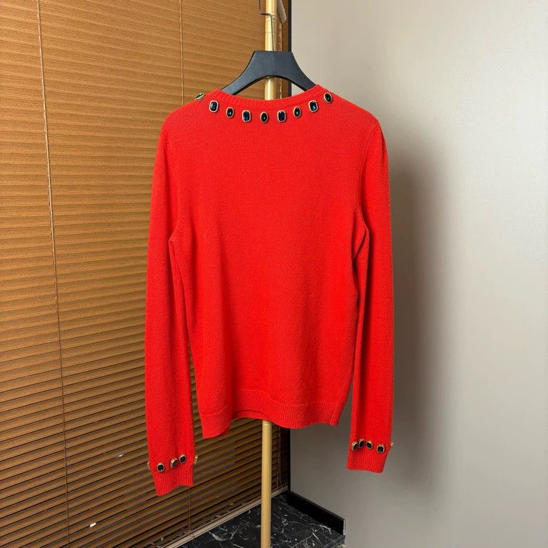 Gucci Gucci Co-branded New Yanki Gemstone-decorated Knitwear 2502 Size US M / EU 48-50 / 2 - 2 Thumbnail