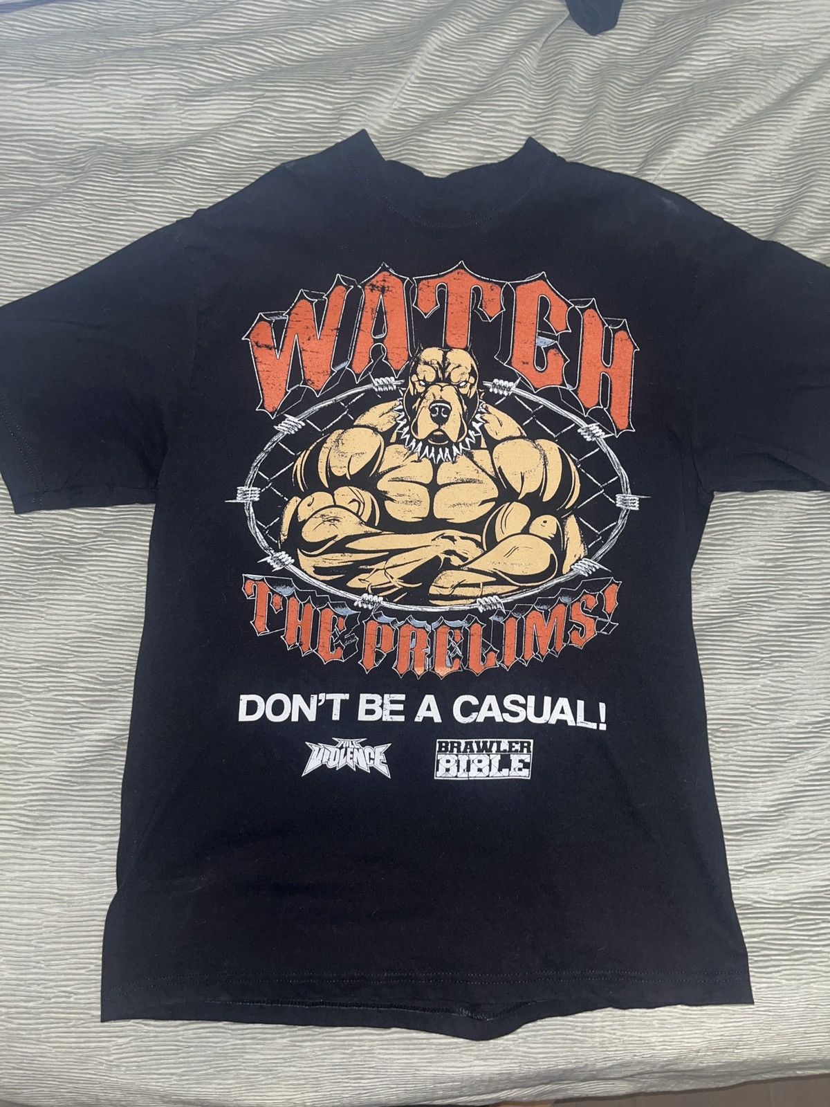 Other FULL VIOLENCE “Watch The Prelims!” T-Shirt Size US L / EU 52-54 / 3 - 1 Thumbnail