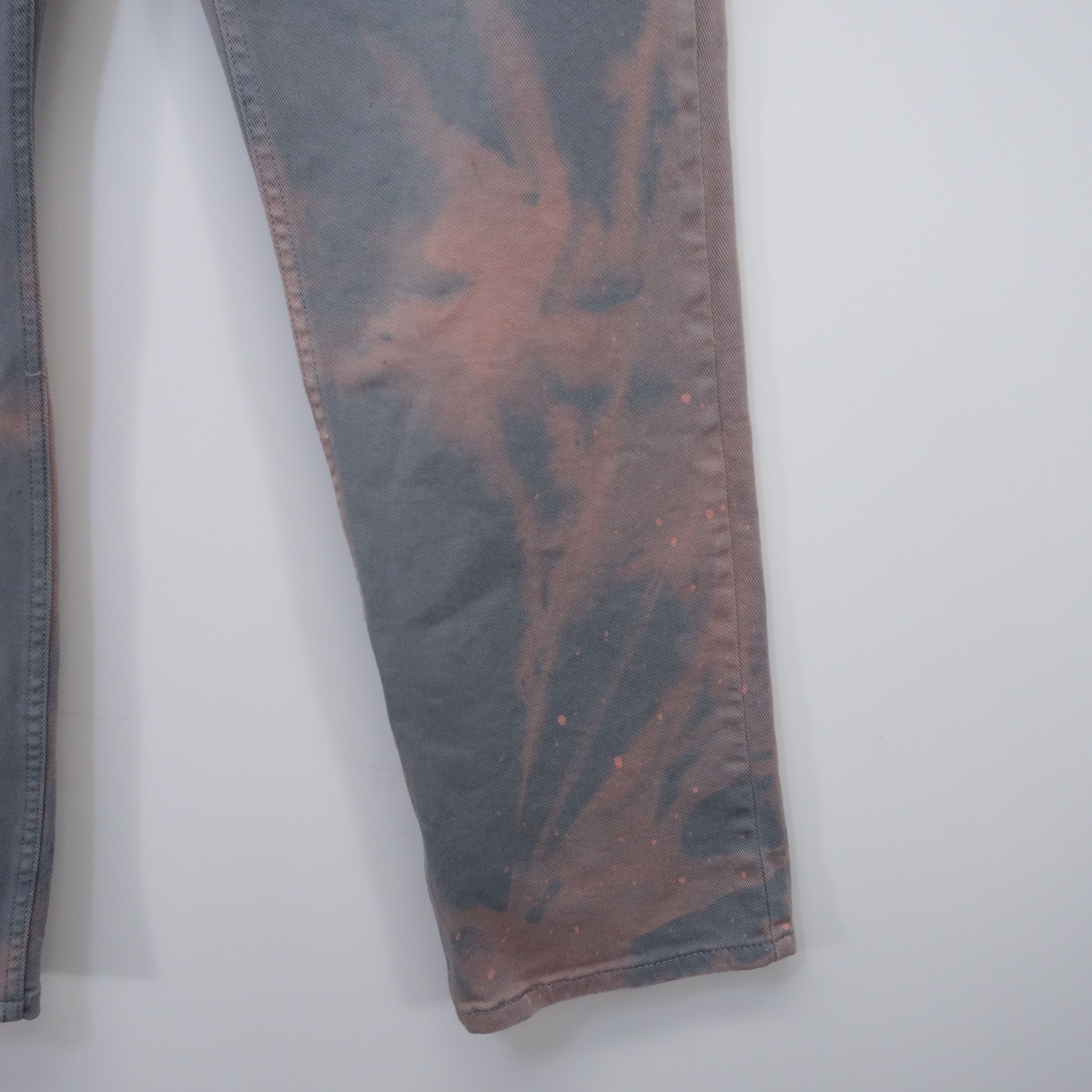 Levi's Acid Gray 514 Regular Straight Fit Denim Jeans 35 x 30 Size US 35 - 9 Thumbnail