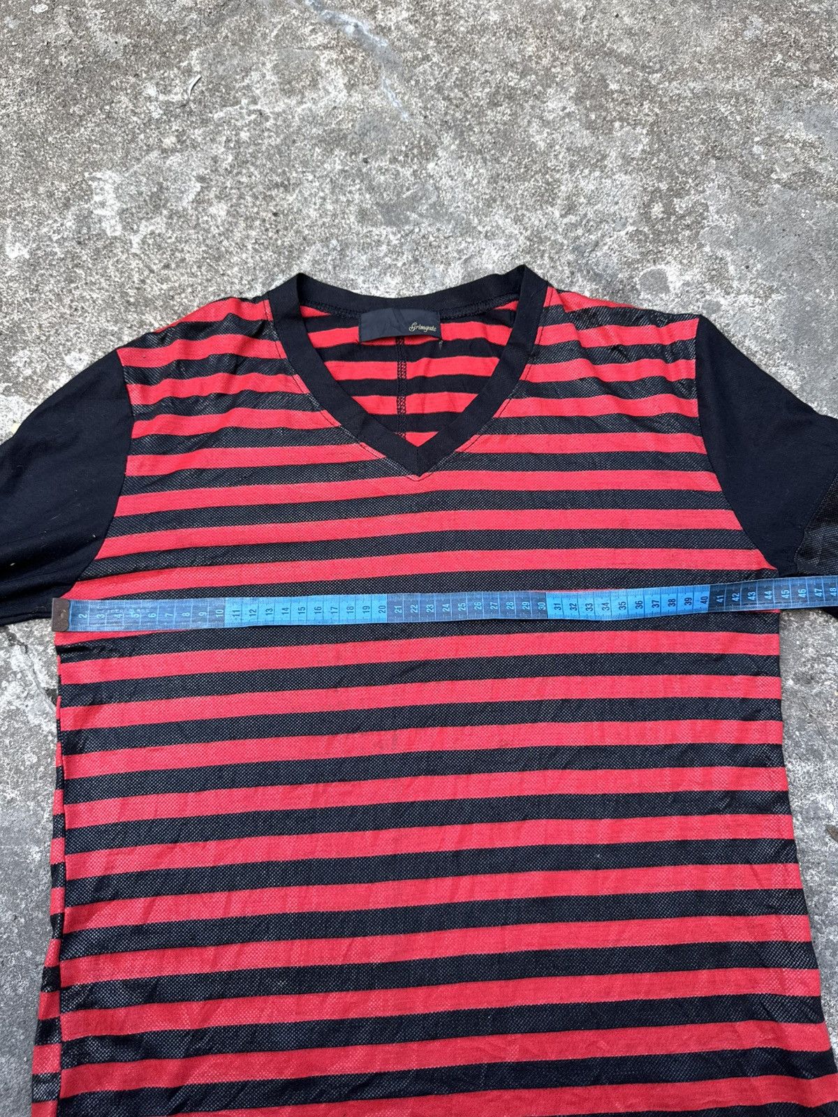 Schlussel Wax Striped Long Sleeve 14th styled grimgate Size US M / EU 48-50 / 2 - 8 Thumbnail