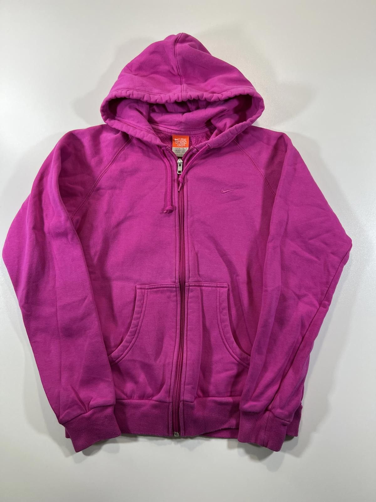 Nike Nike Athletic Dept. youth large Pink Full Zip Hoodie Size ONE SIZE - 1 Thumbnail