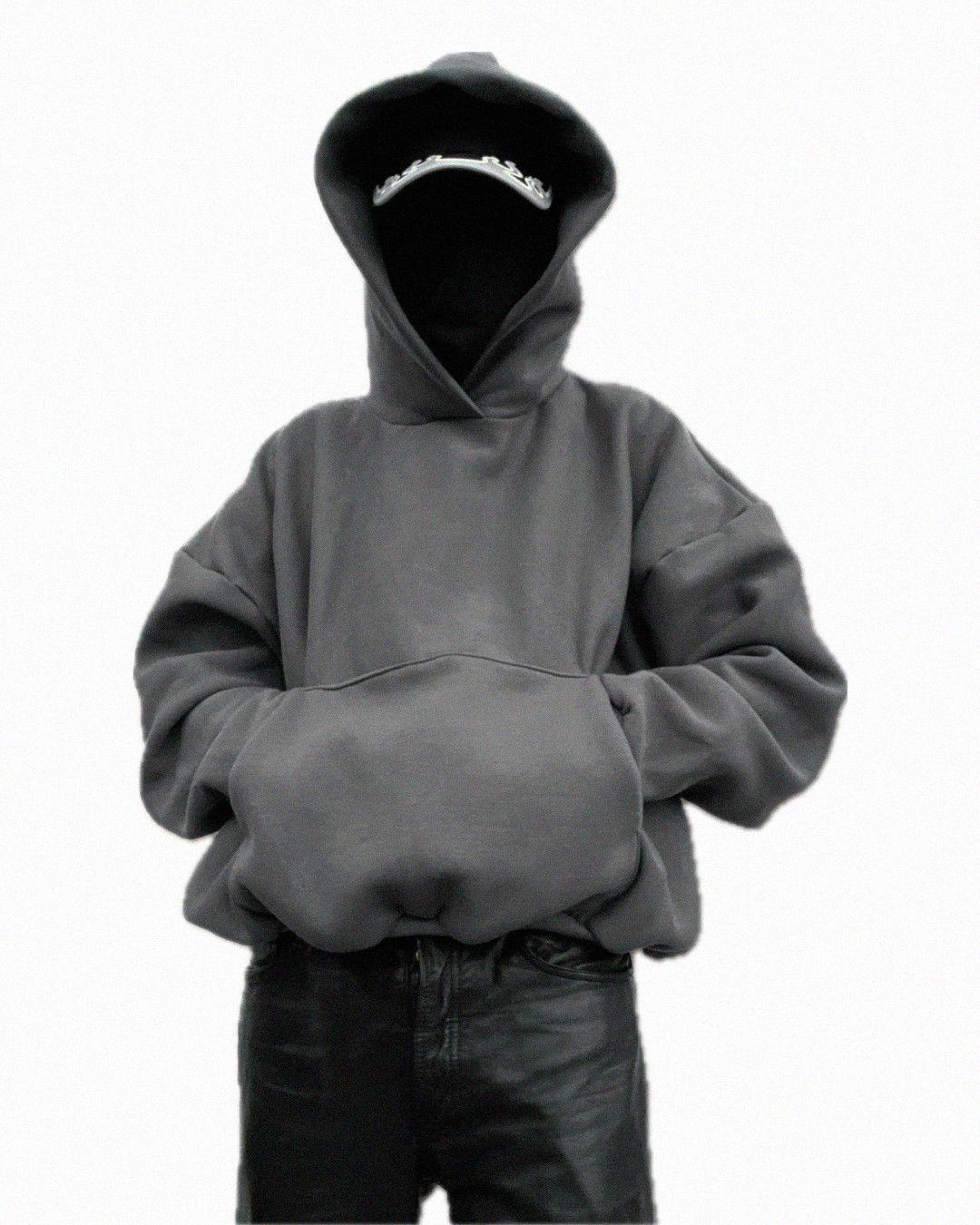 Handmade Boxy Hoodie Size US L / EU 52-54 / 3 - 2 Thumbnail