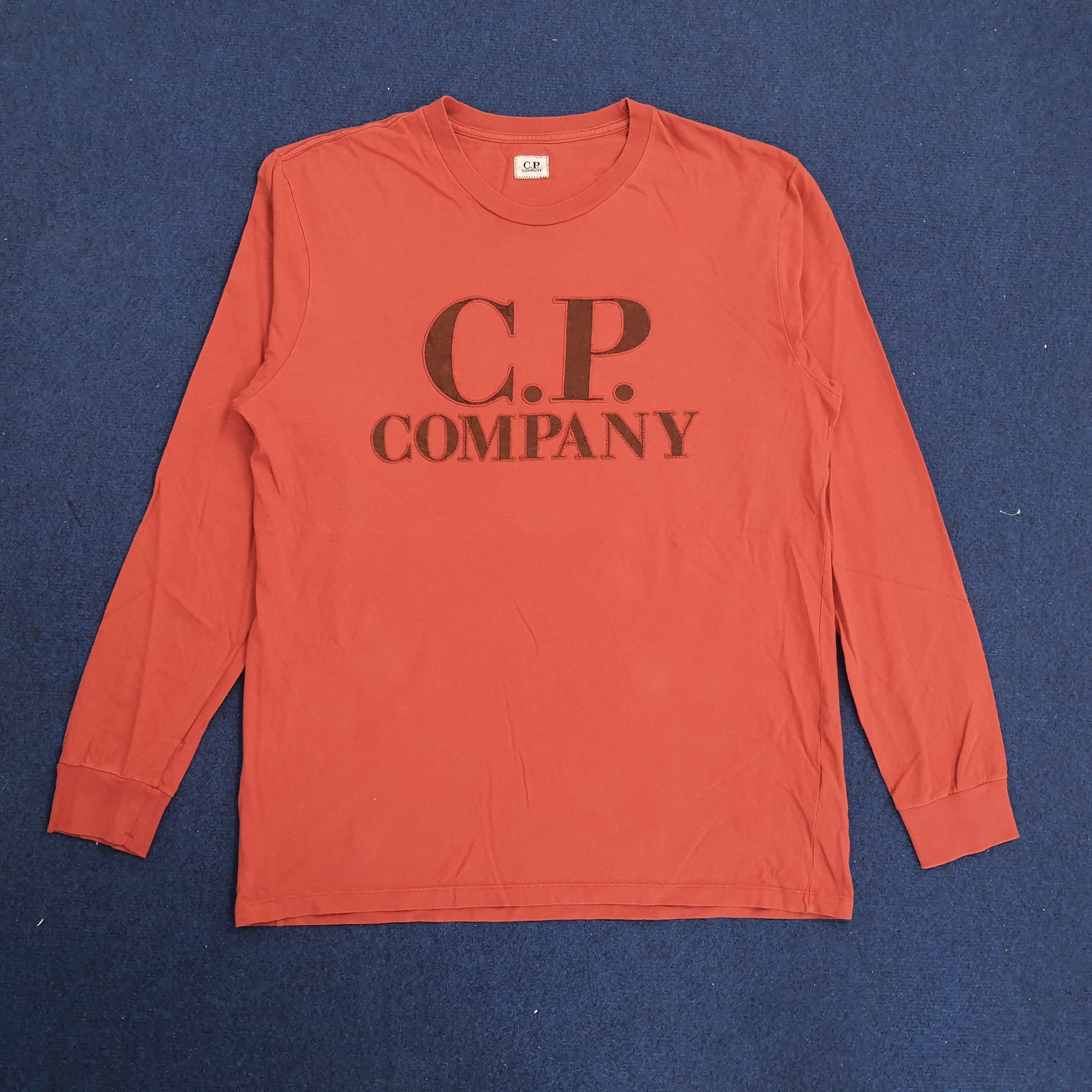 C.P. COMPANY Spell Out Long Sleeve T-shirt