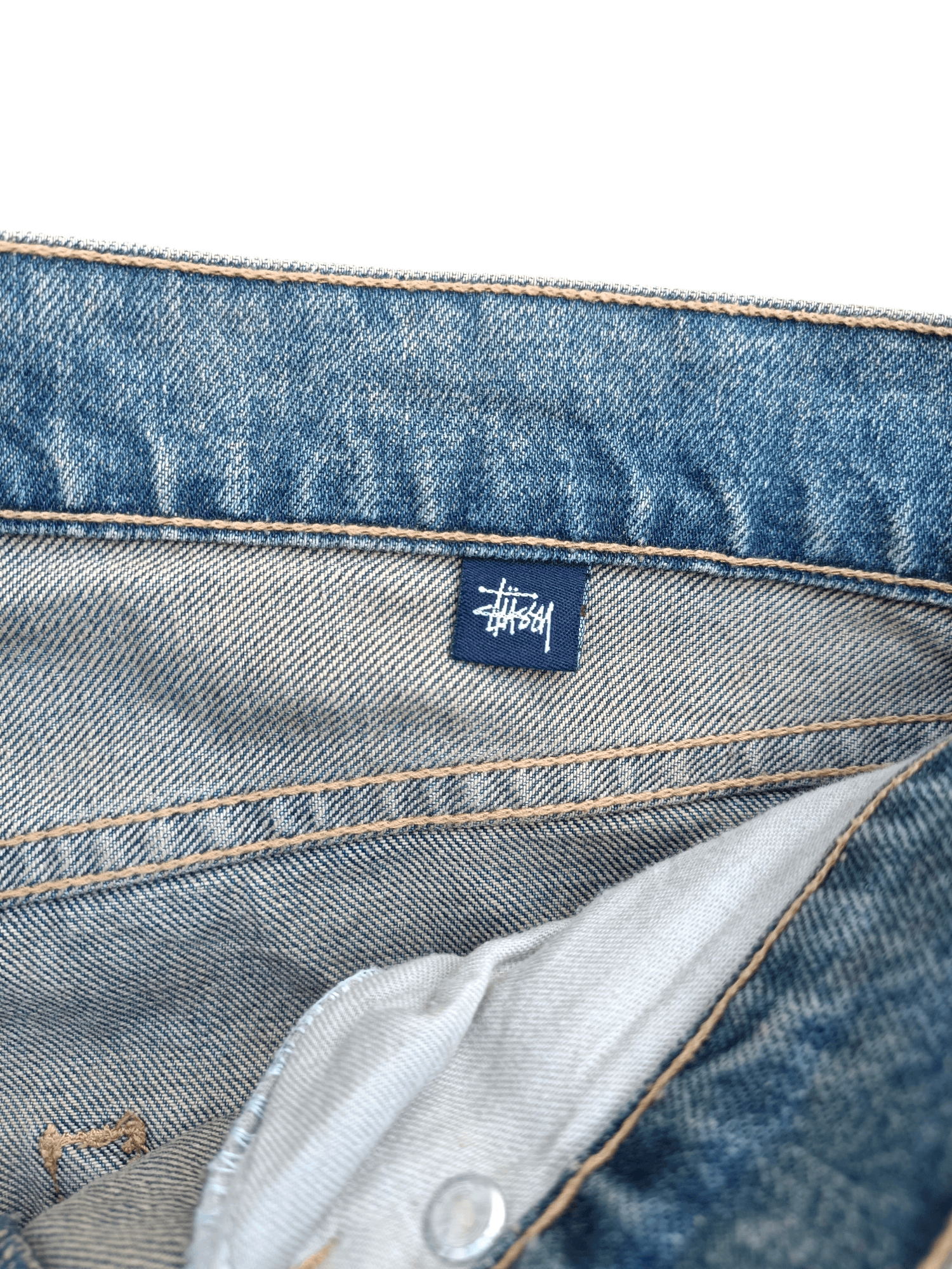 Stussy RARE Stussy International N.Y.L.T.L.A Denim Size US 34 / EU 50 - 6 Thumbnail