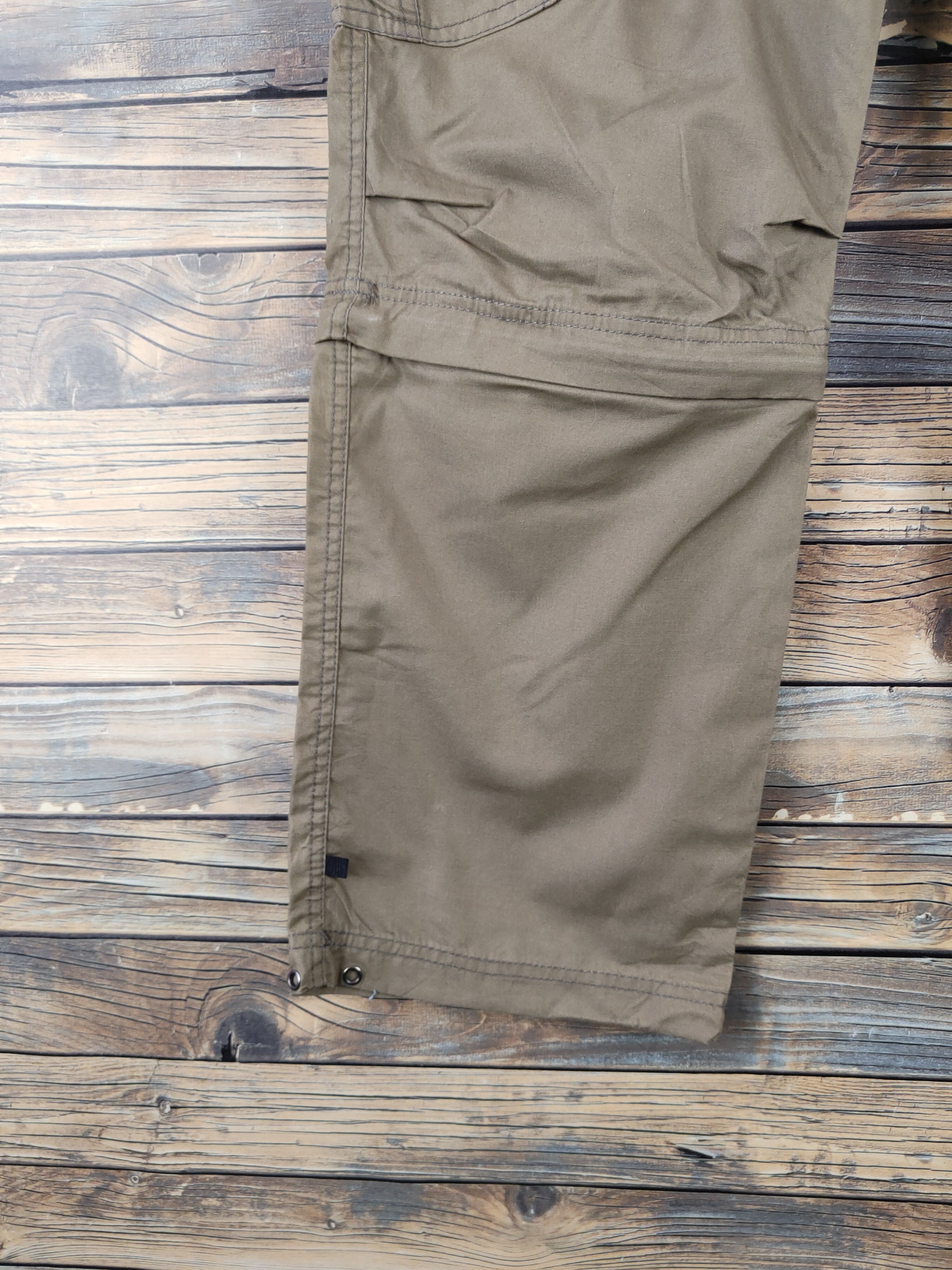 Japanese Brand DLL Brown Multipocket Tactical Cargo Pants #087 Size US 33 - 4 Thumbnail